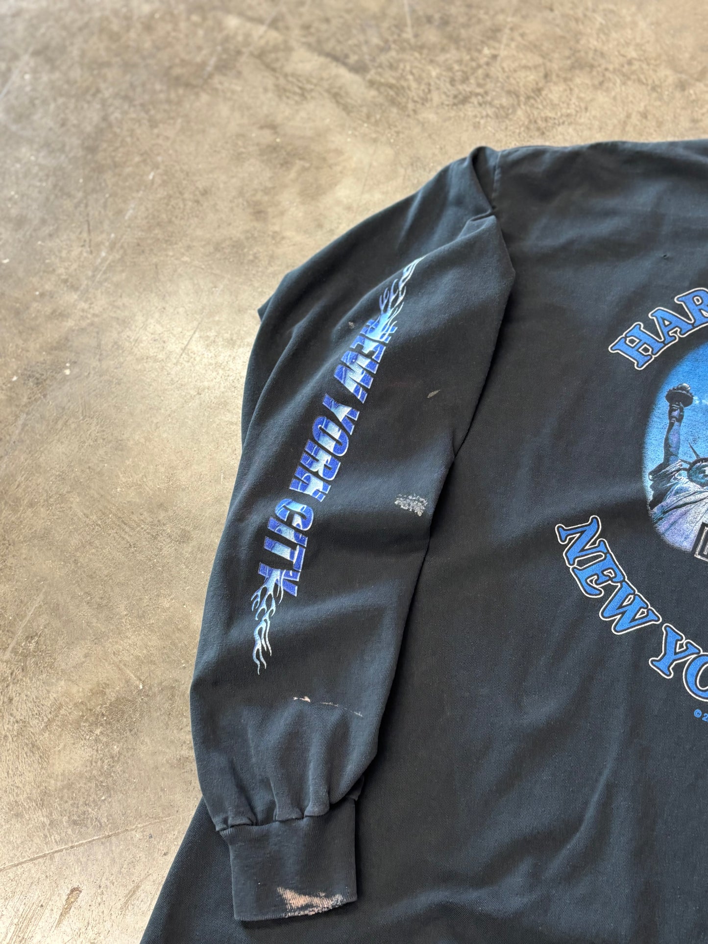 Vintage Harley Davidson Twin towers long sleeve size xl