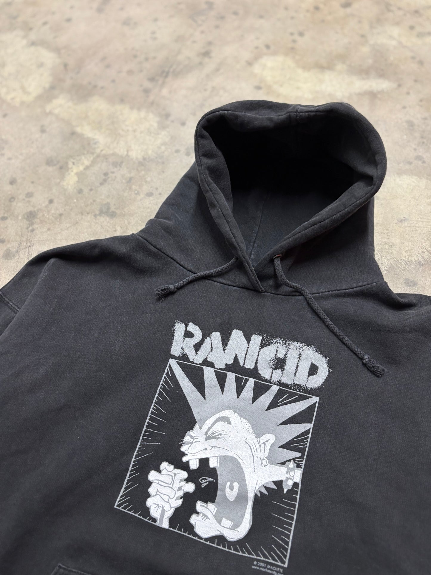 Vintage Rancid hoodie size large