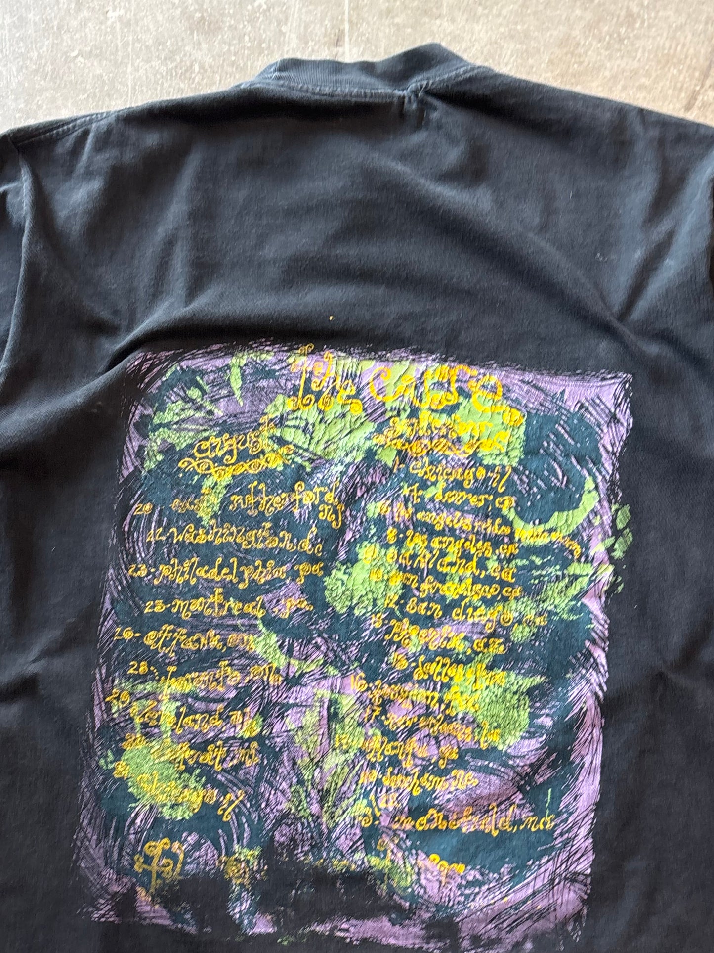 Vintage 90’s The Cure tour shirt size XL