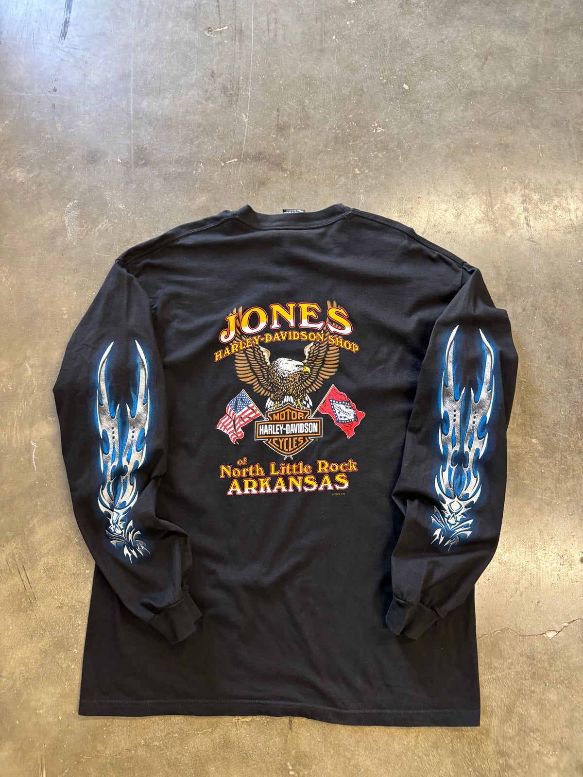 Vintage Harley Davidson blade long sleeve size extra large