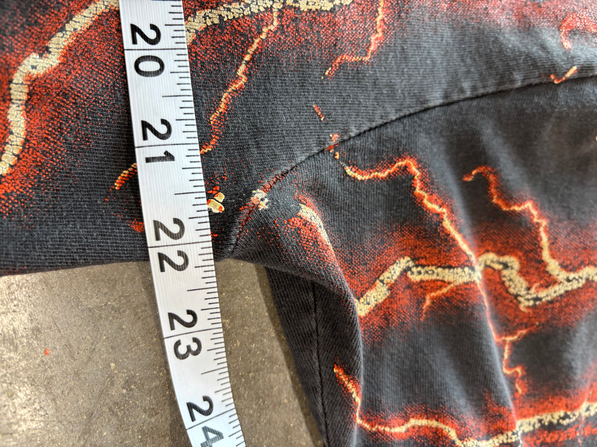 Vintage Harley Davidson faded out lighting shirt size extra large