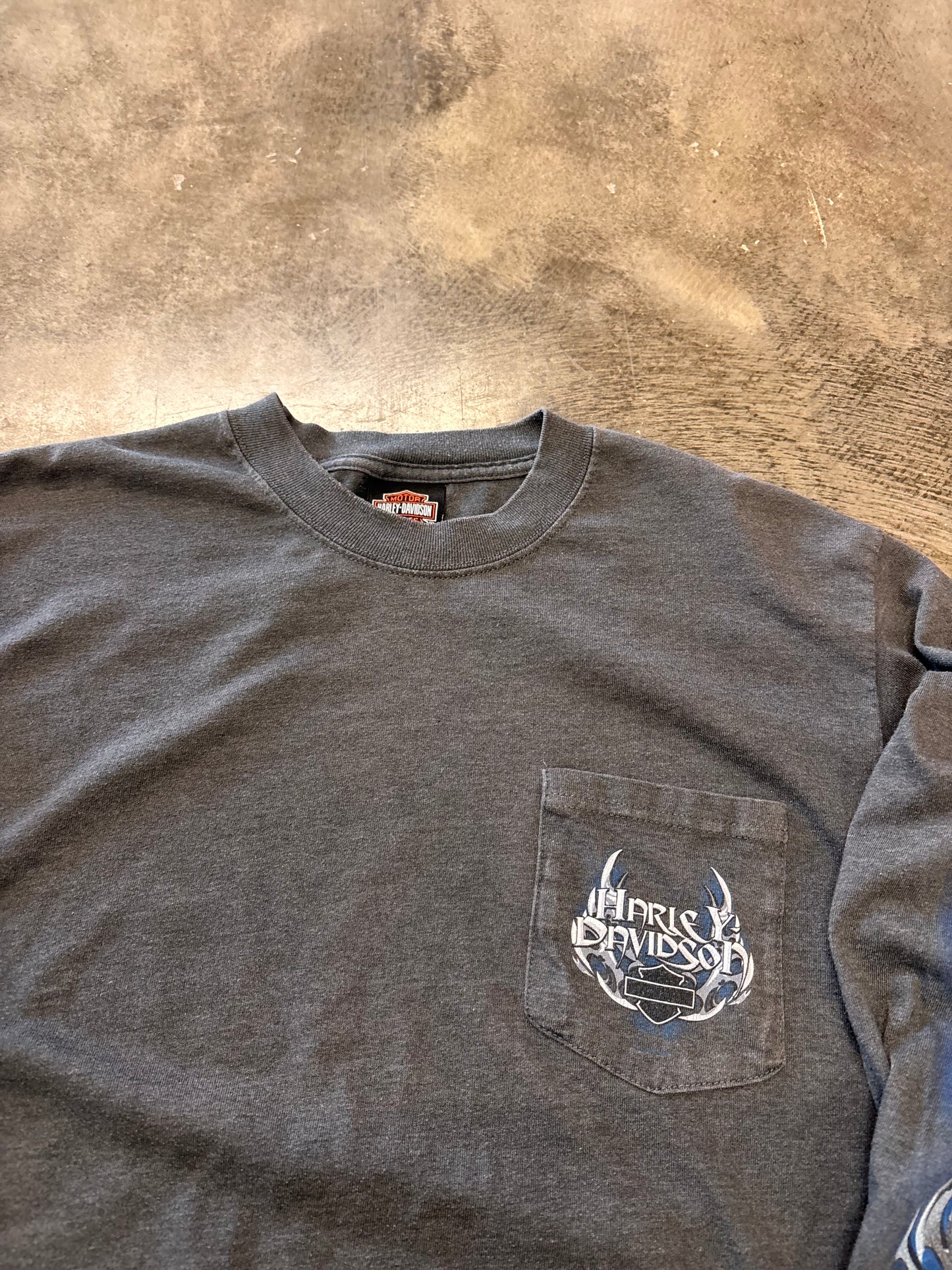 Vintage Harley Davidson Blade long sleeve size medium