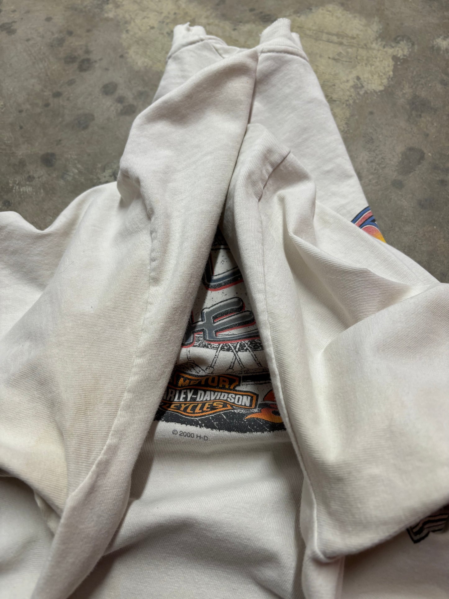 Vintage Harley Davidson Hell on Wheels longsleeve size large