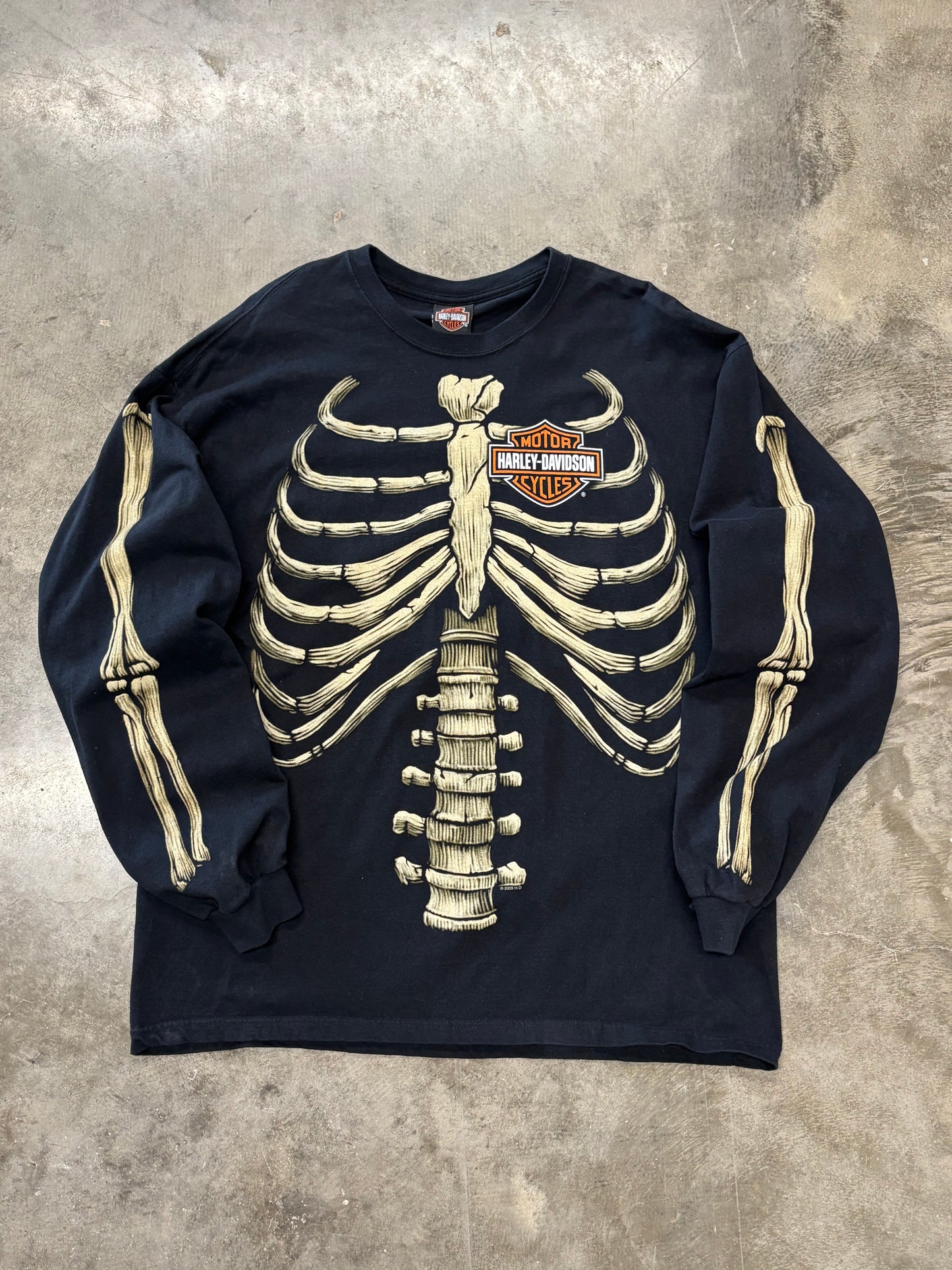 Harley Davidson Bone long sleeve size xl