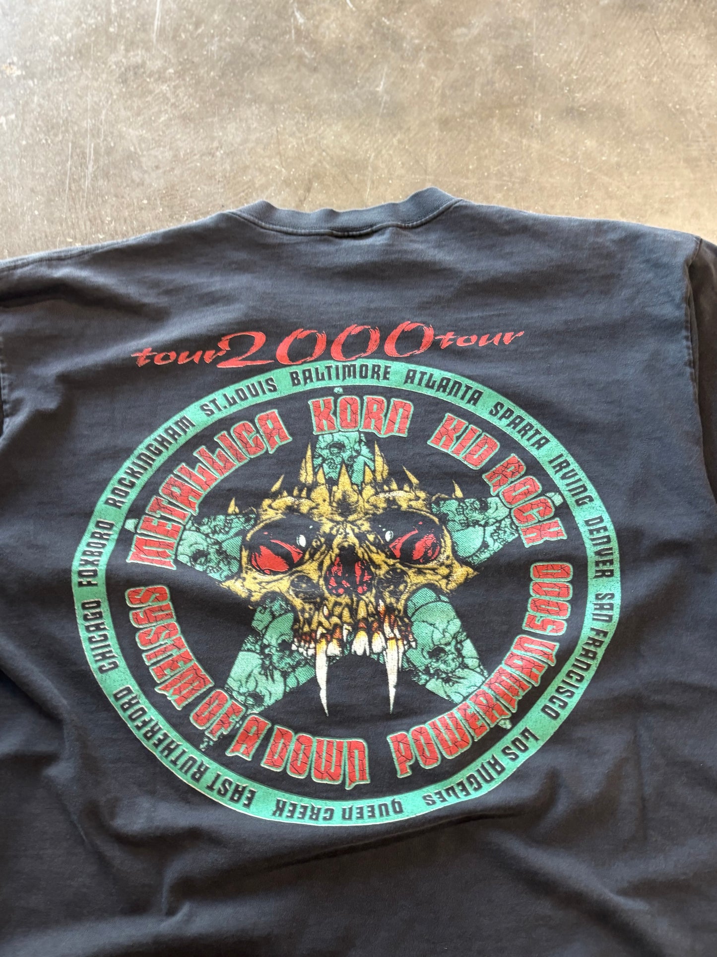 Vintage Metallica Pushead shirt size xl