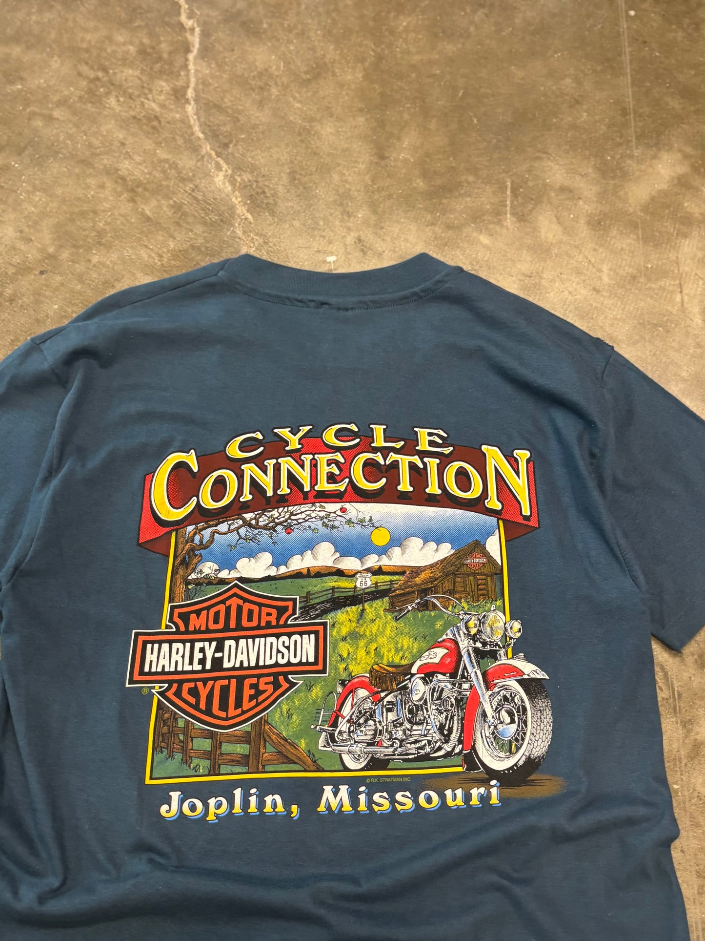 Vintage Harley Davidson breakthrough size large