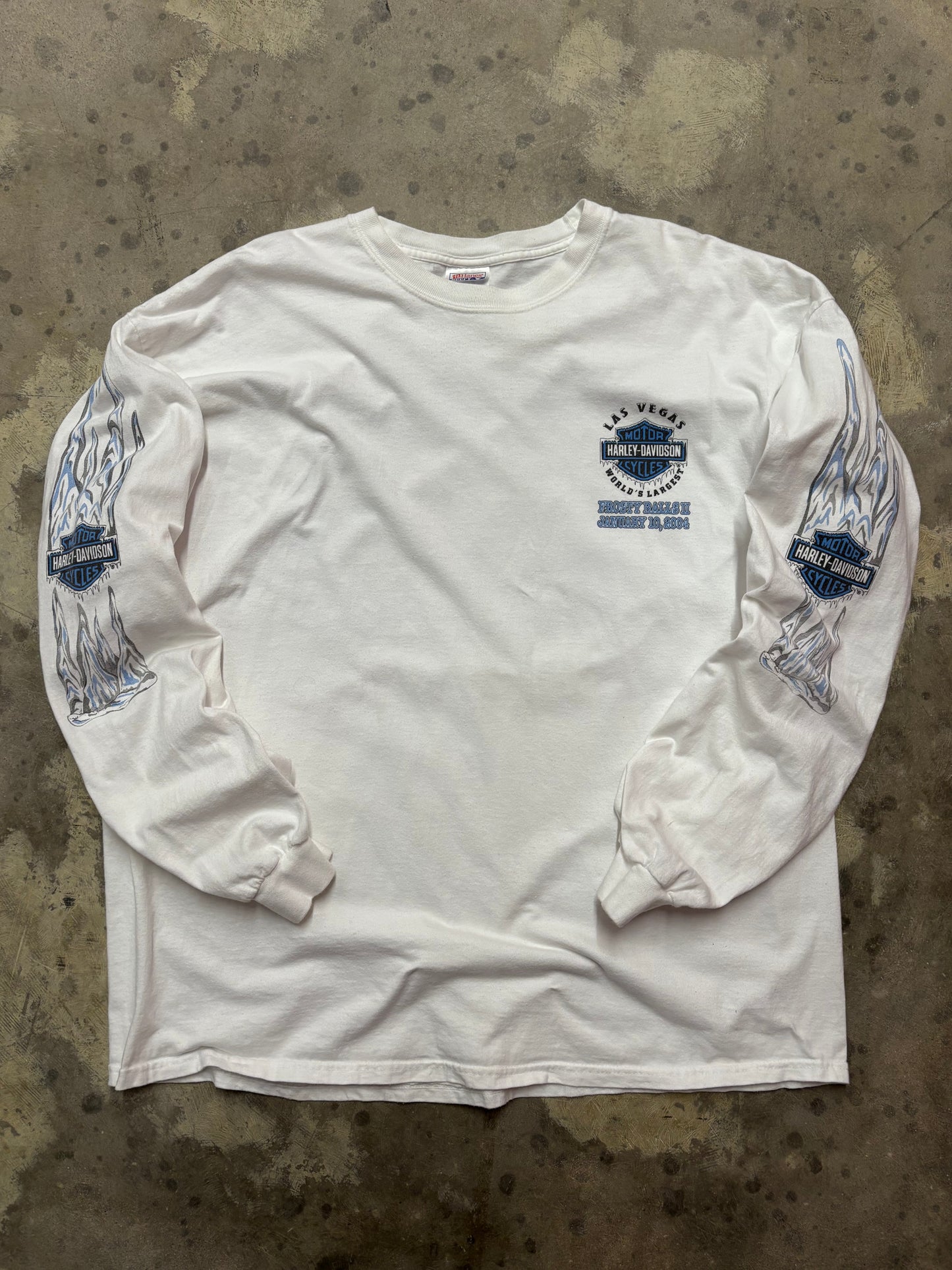 Vintage Harley Davidson Frosty balls shirt size xxl long sleeve