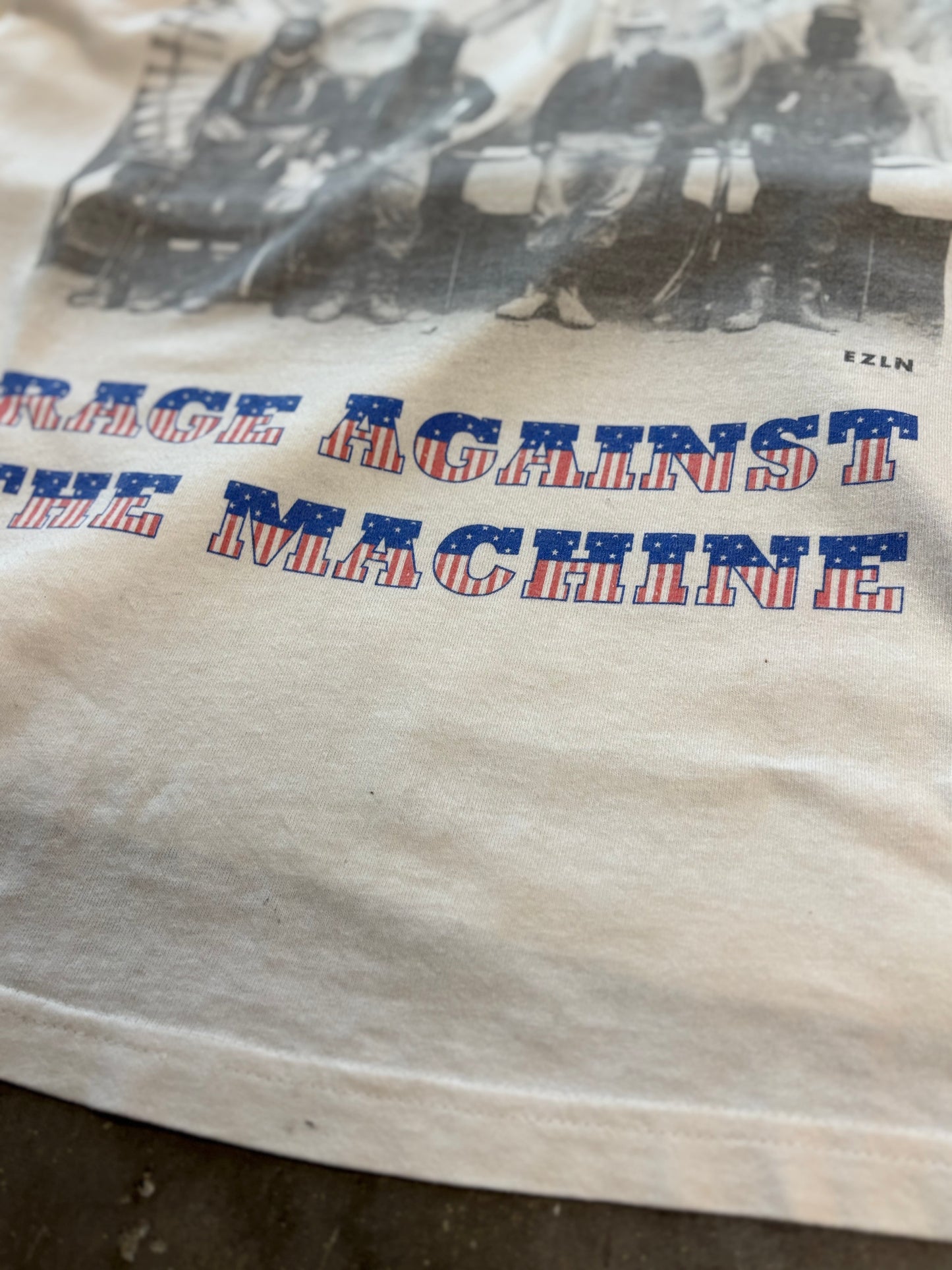Vintage Rage Against The Machine Ringer shirt size large