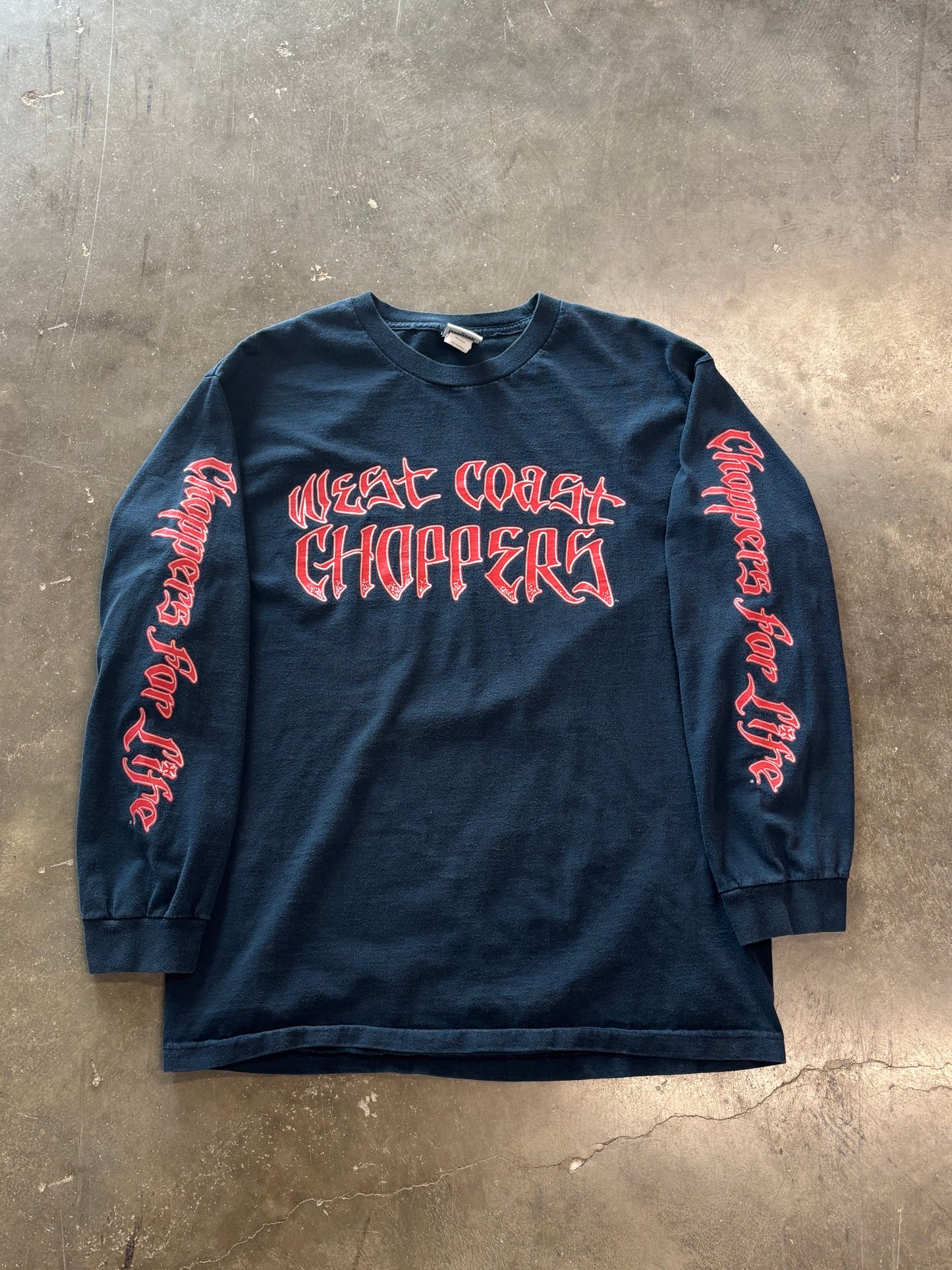 Vintage West coast choppers long sleeve large