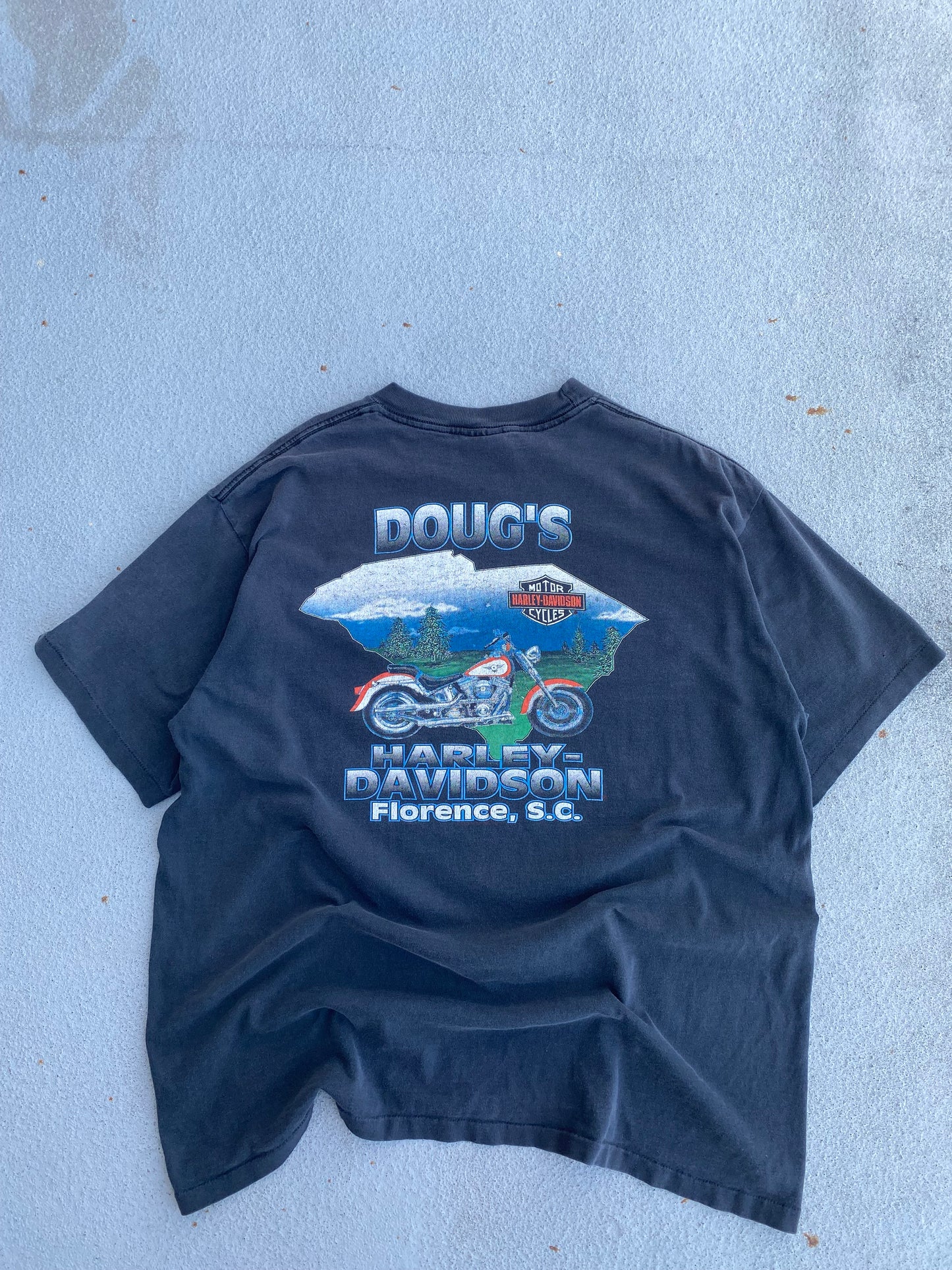 Vintage Harley Davidson Enough Said shirt Size XL