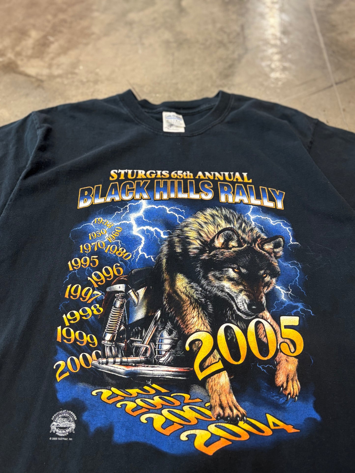 Vintage Sturgis black hills rally size large