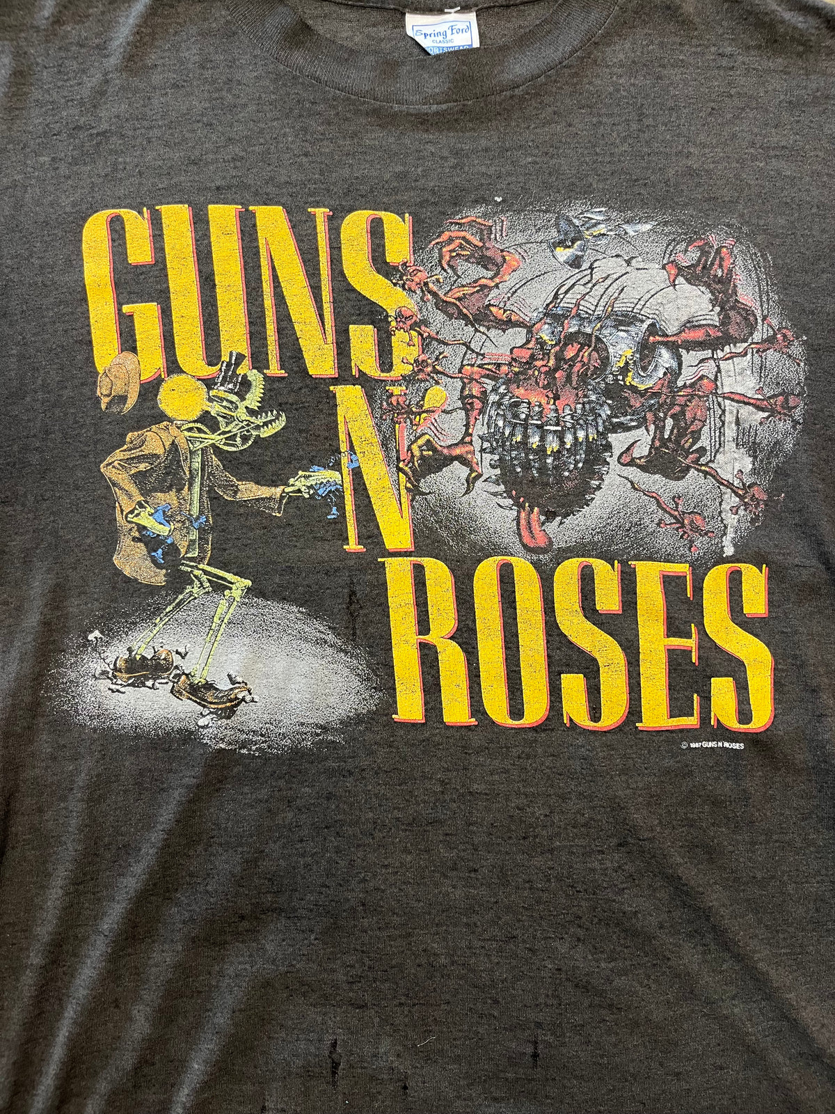 Vintage Guns N’ Roses banned logo shirt size extra large