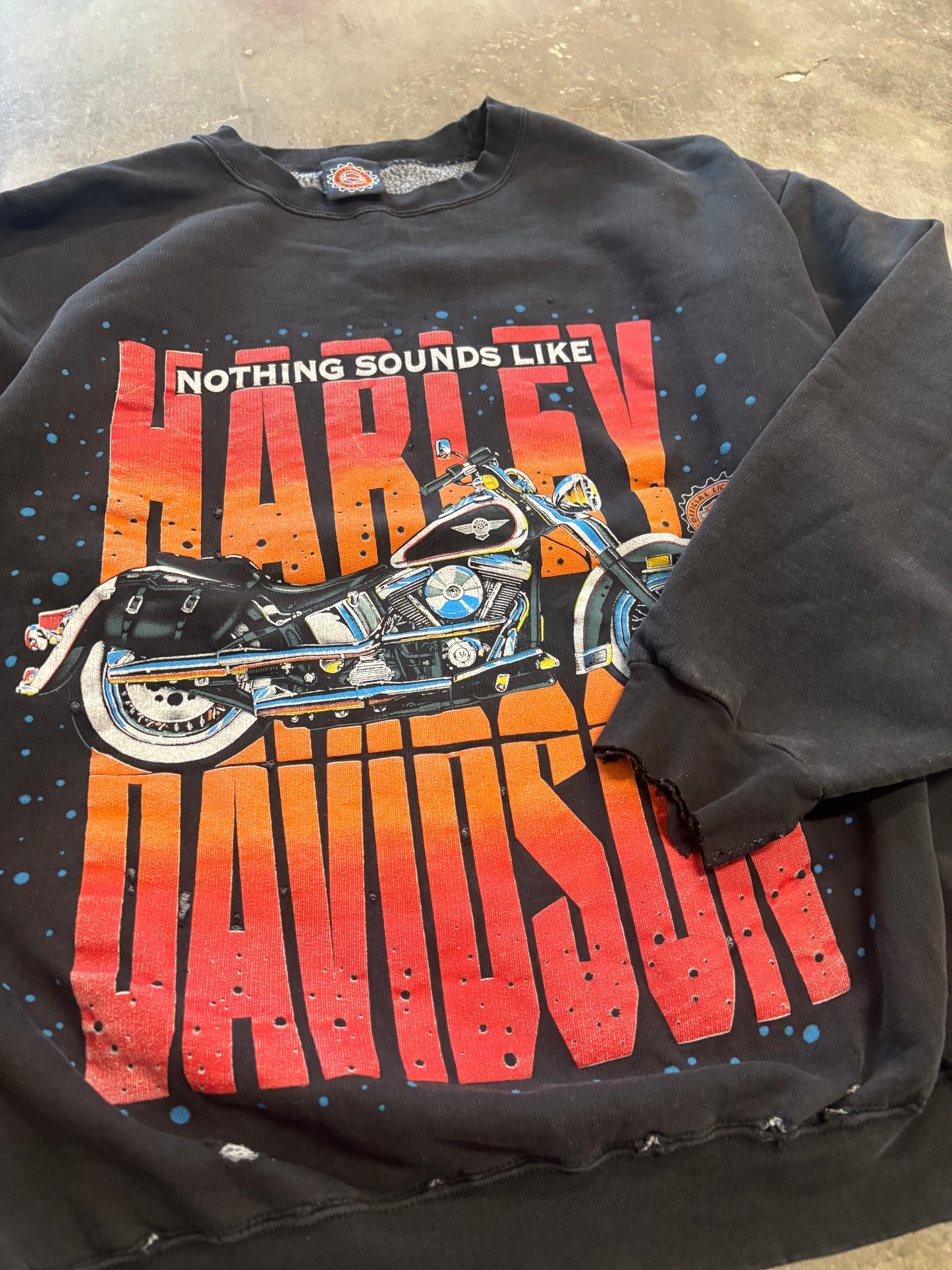 Vintage Harley Davidson nothing sounds sweatshirt size XL