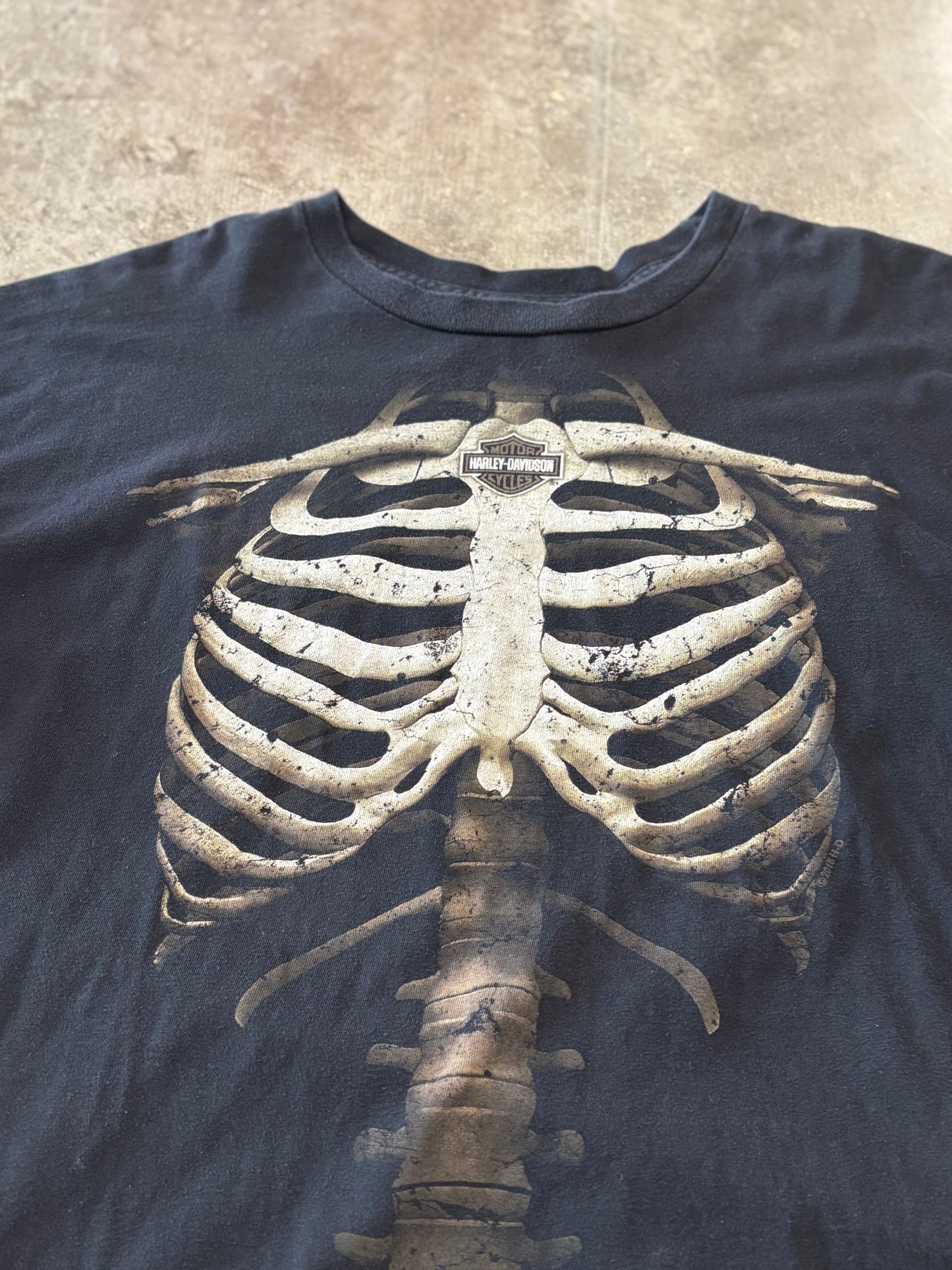 Harley Davidson skeleton long sleeve size 3xL