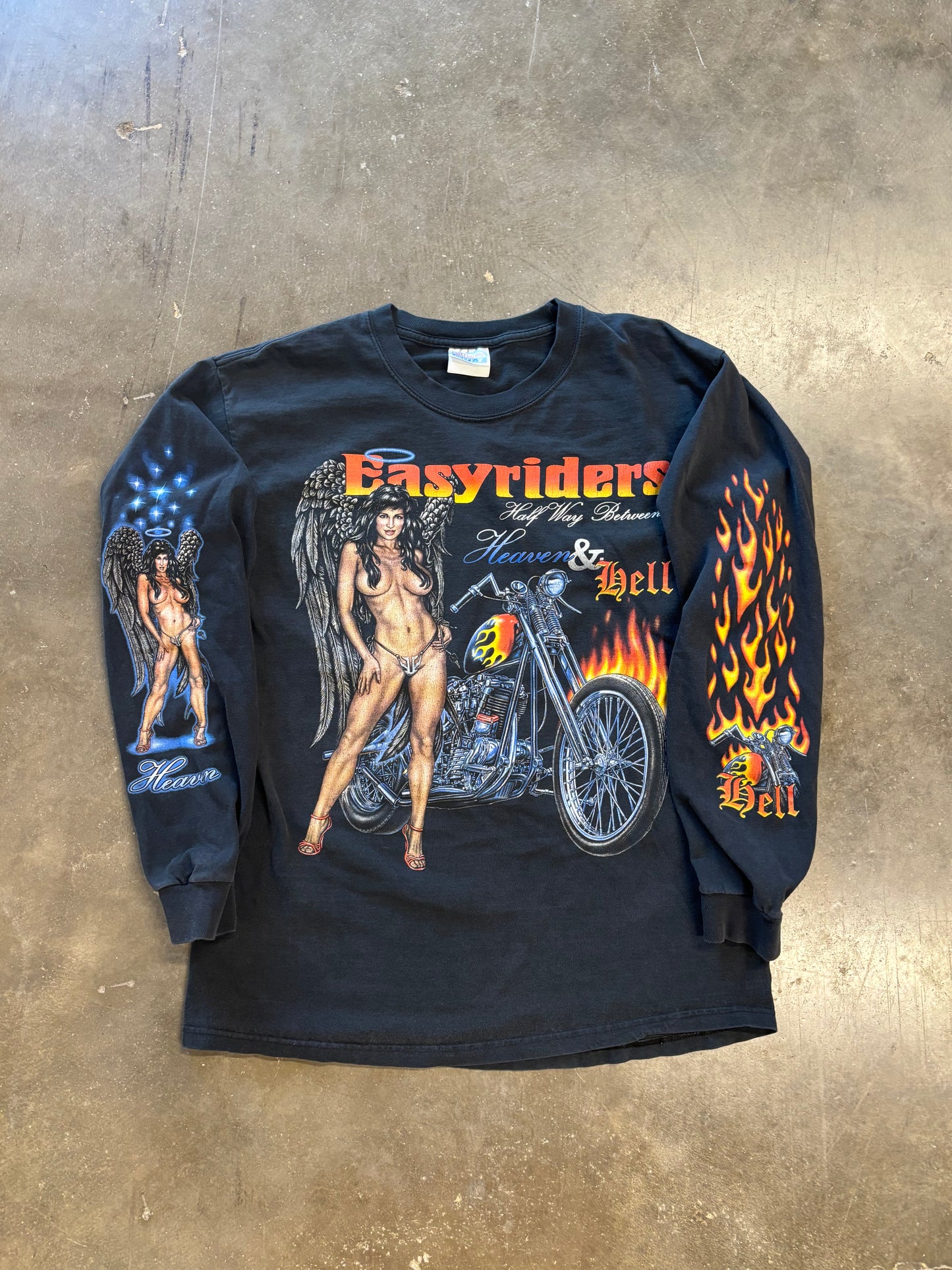 Vintage EasyRiders Heaven and Hell shirt size large