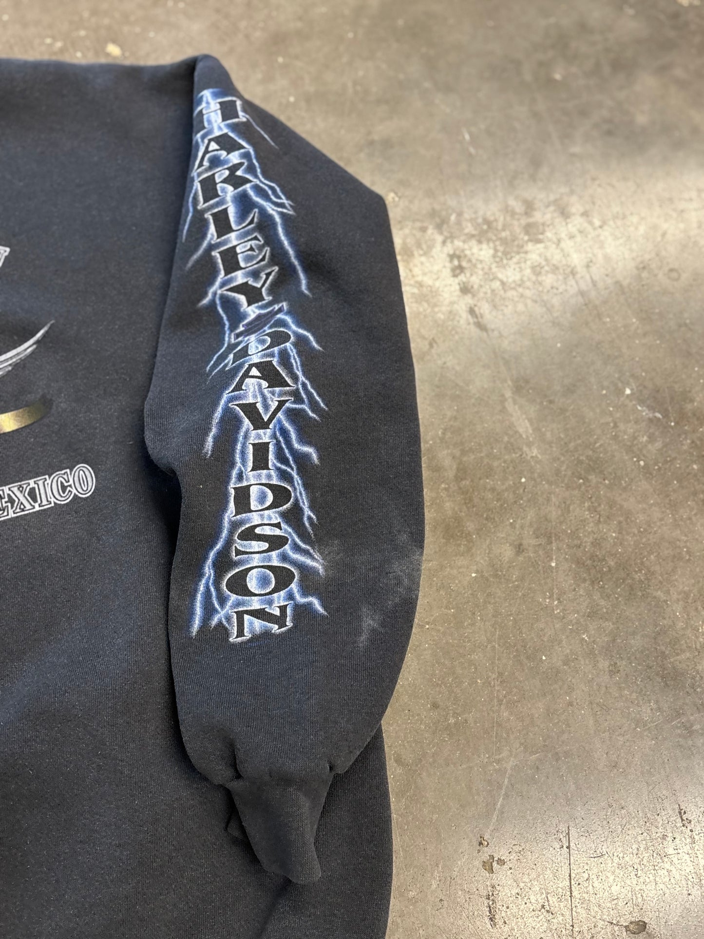 Vintage Harley Davidson Lightning sweatshirt size large