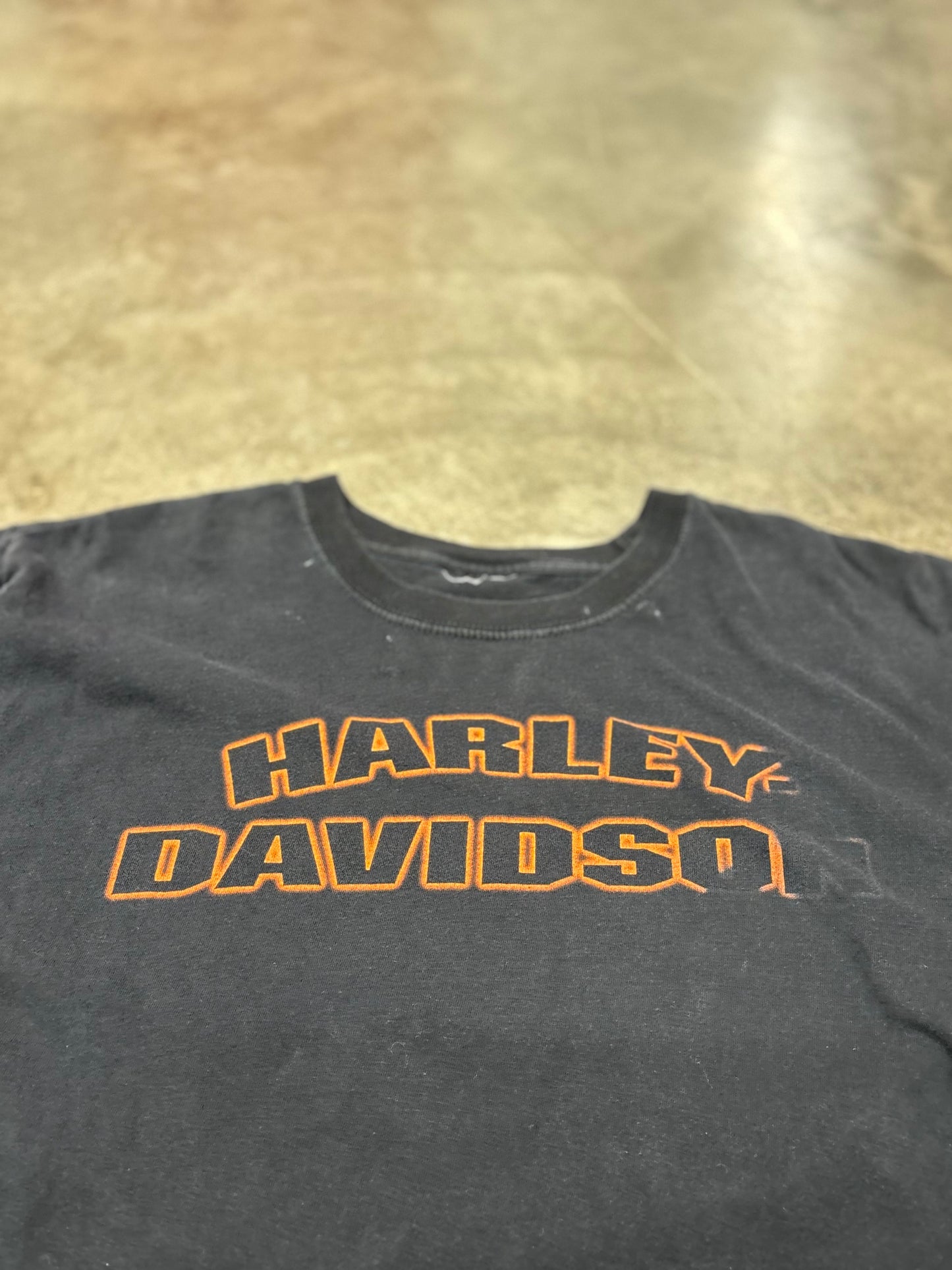 Harley Flame sleeve shirt size large