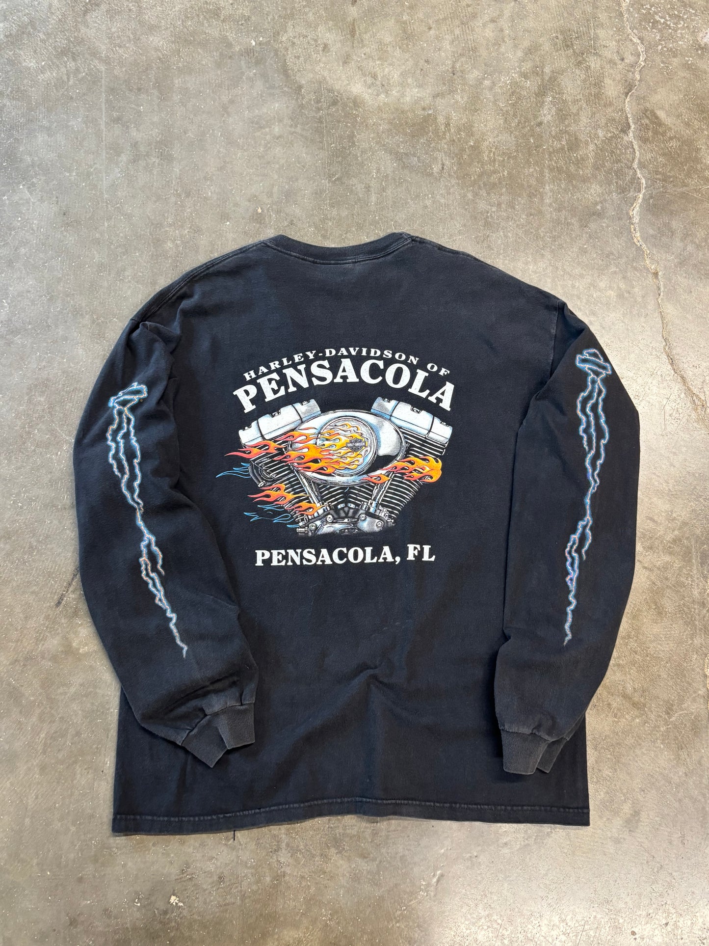Vintage Harley Davidson Make some noise long sleeve size xl