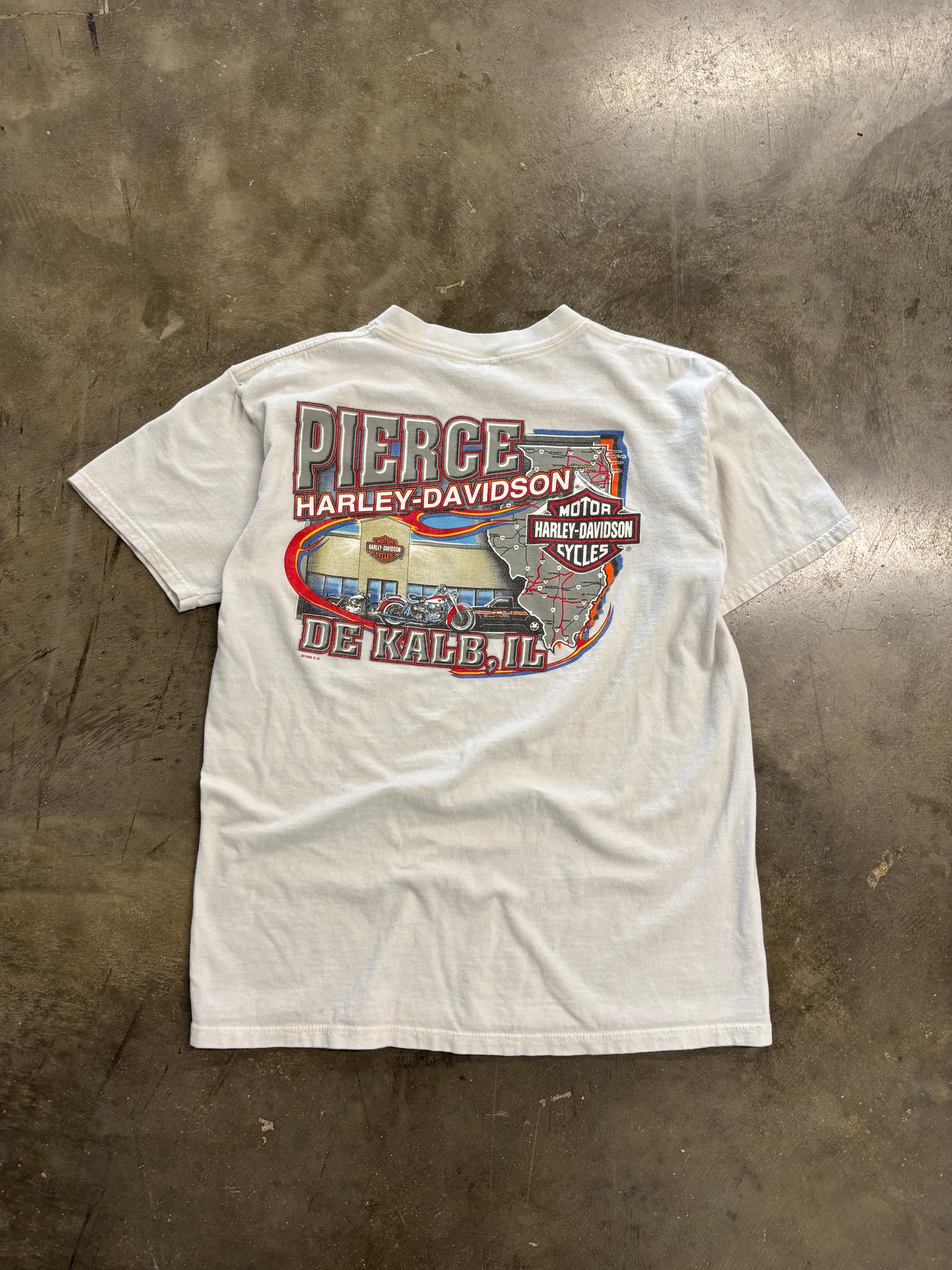 Vintage Harley Davidson Leonardo Da Vinci shirt size large
