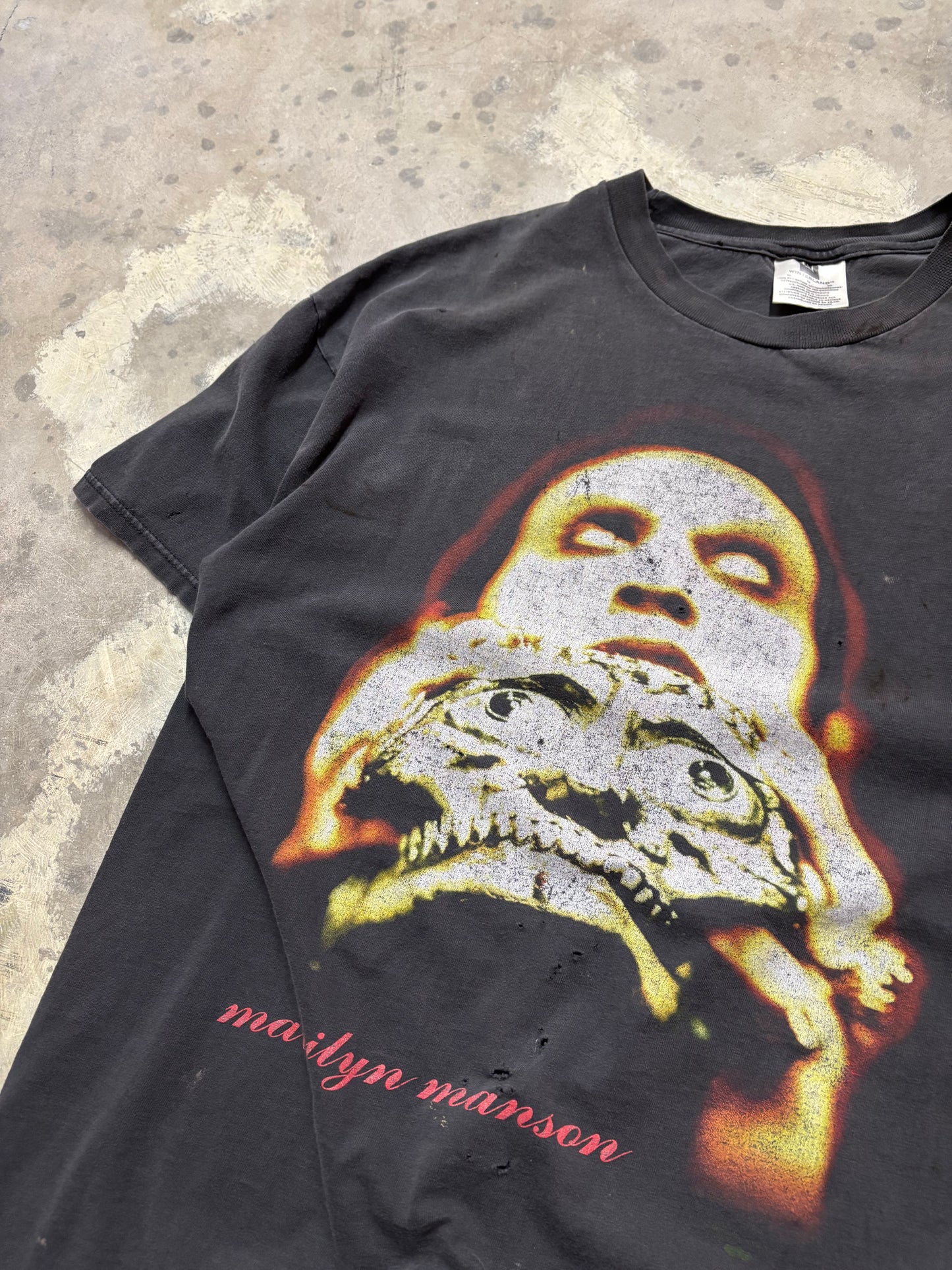 Vintage 1997 Marilyn Manson shirt size XL