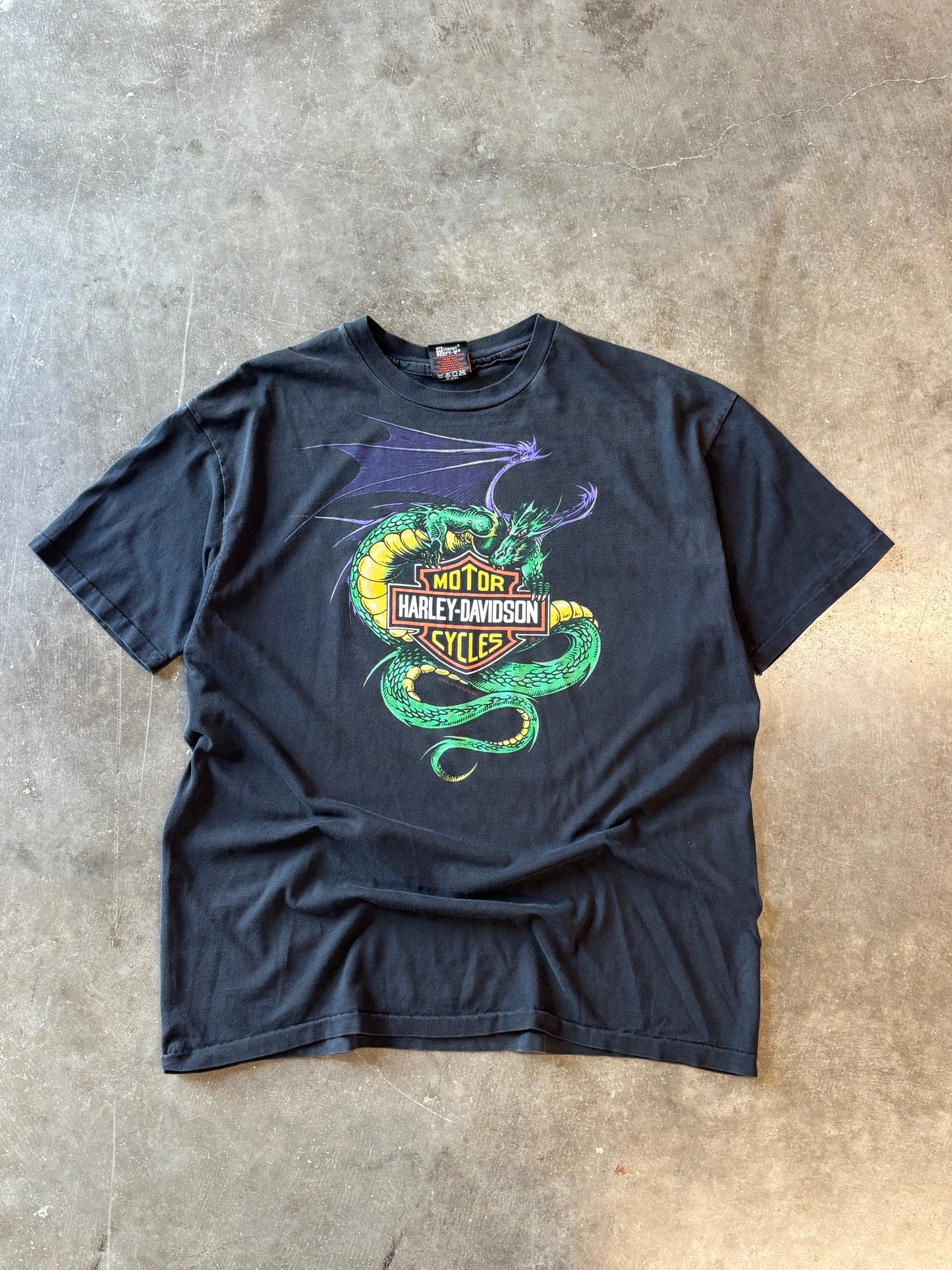 Vintage Harley Davidson Dragon shirt size XL