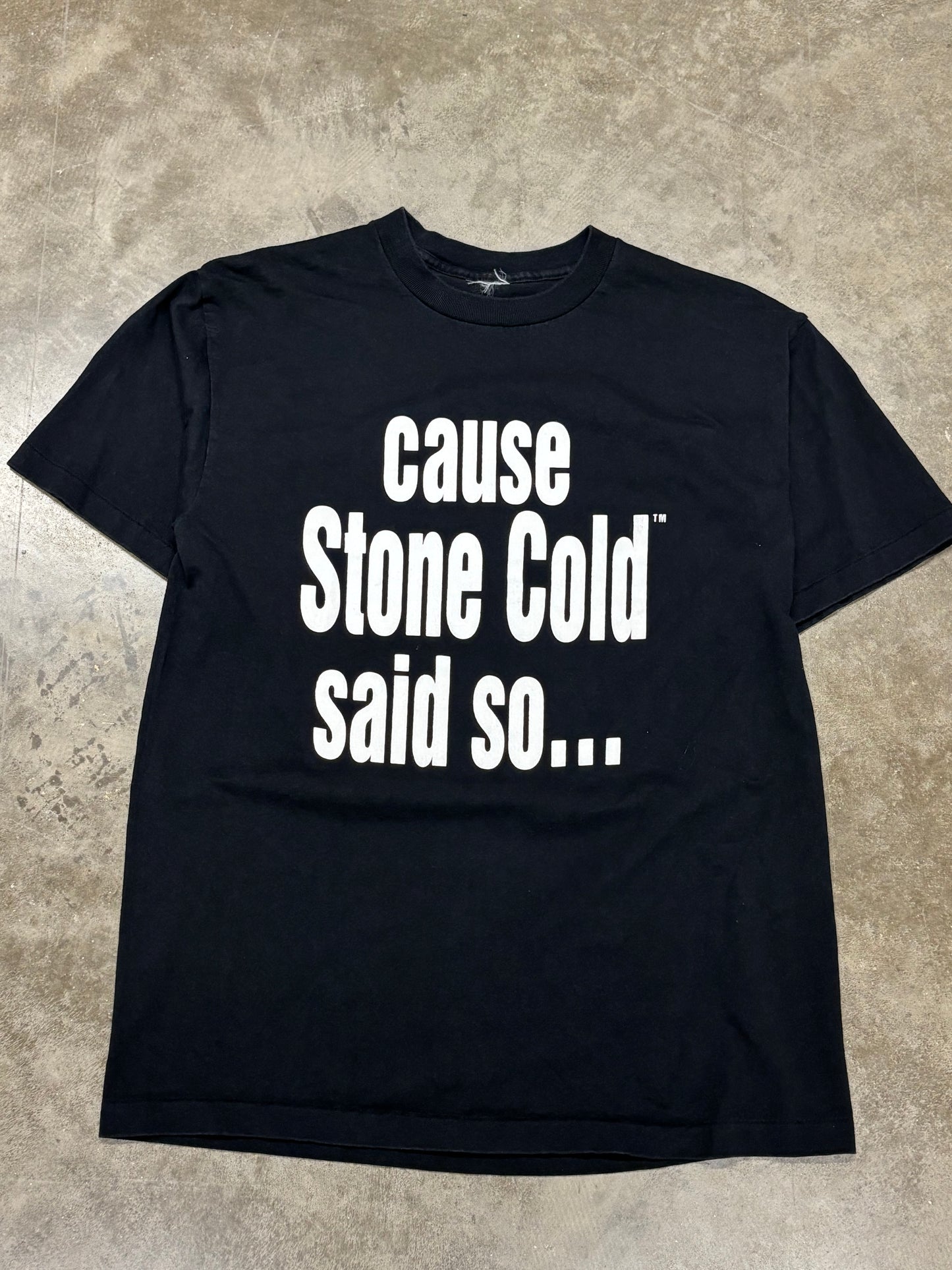Vintage stone cold middle finger shirt size large