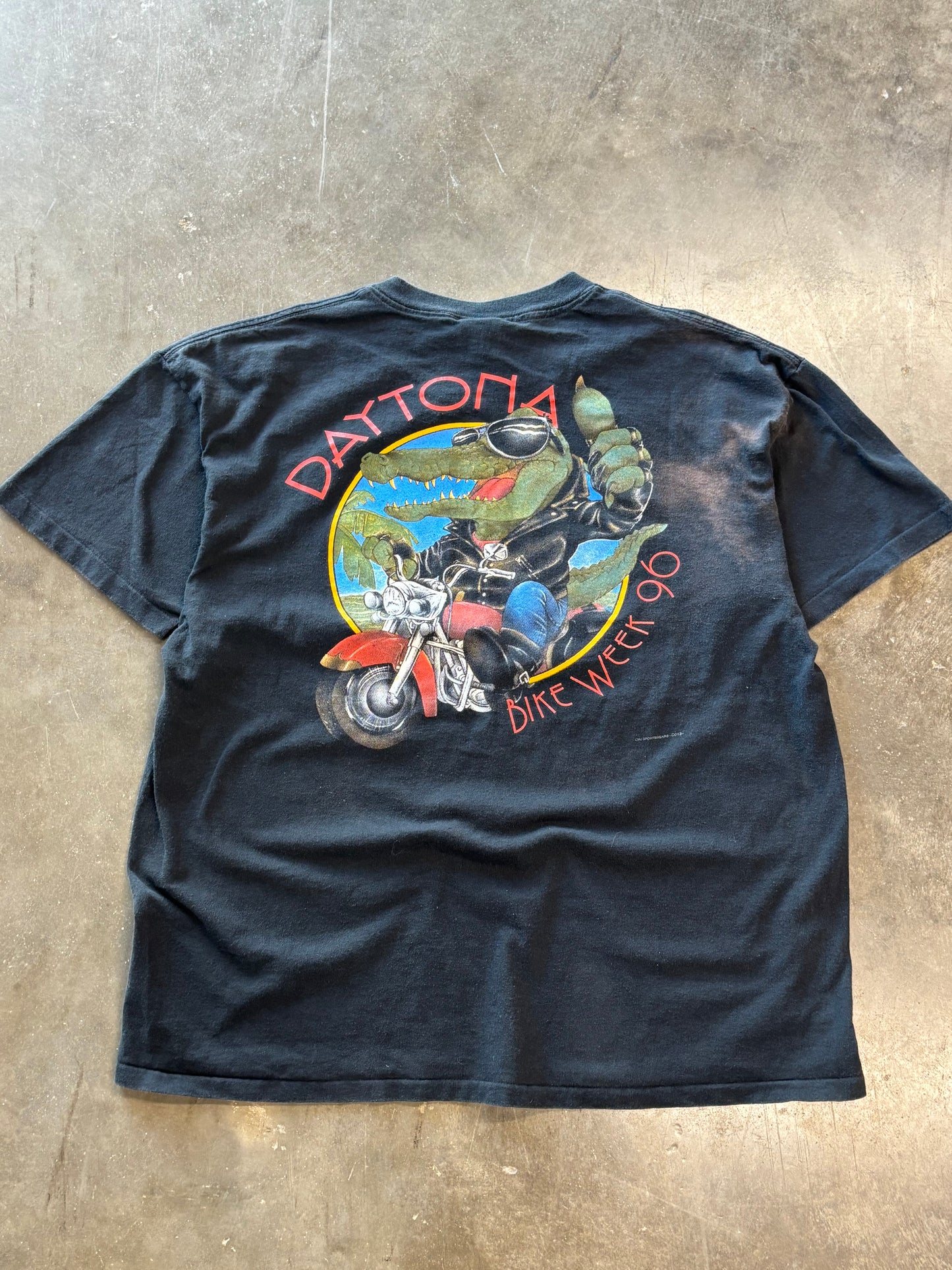 Vintage Biker Rally 90’s Babe shirt size Extra large