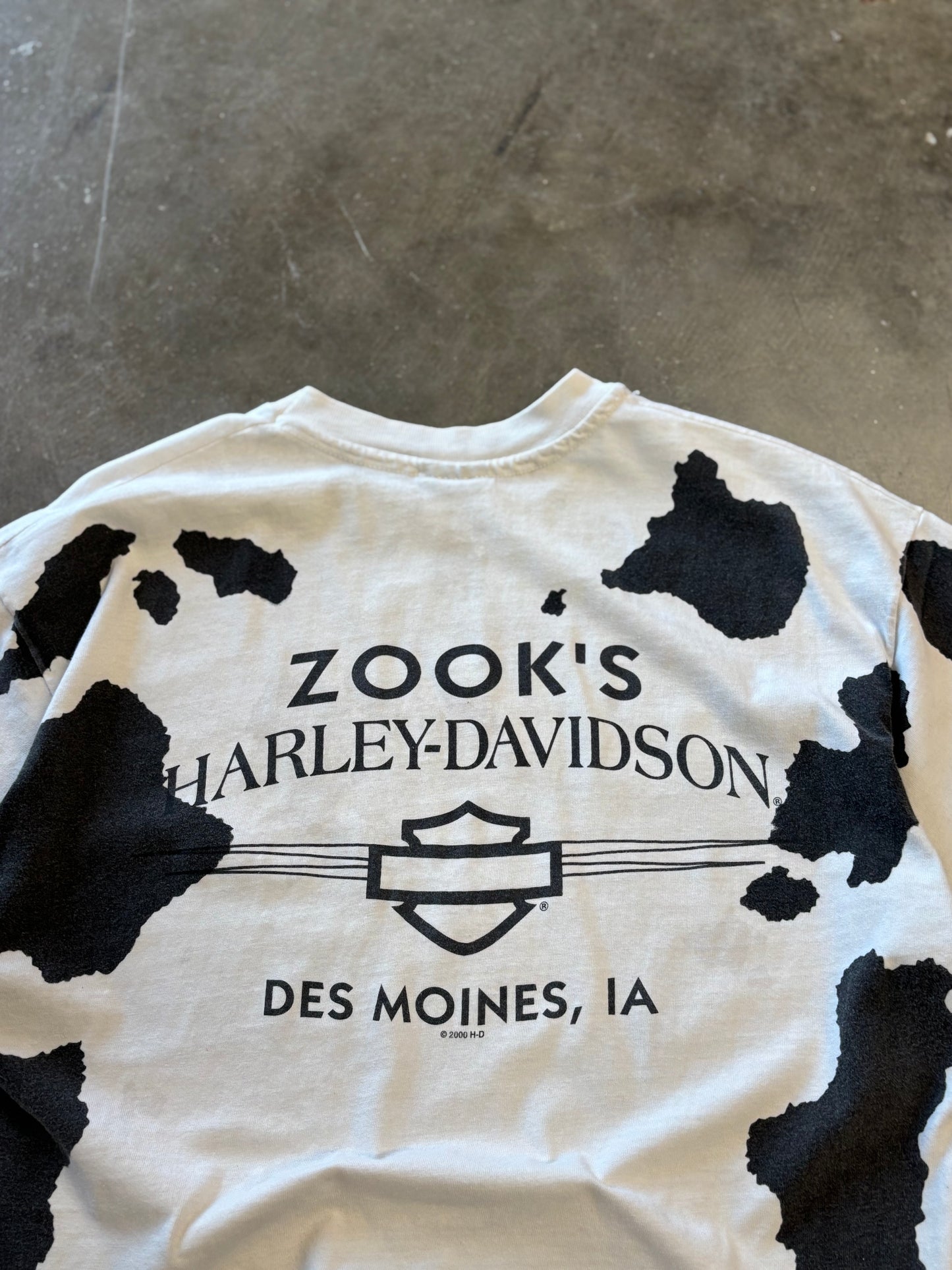 Vintage Harley Davidson Moowaukee shirt size large