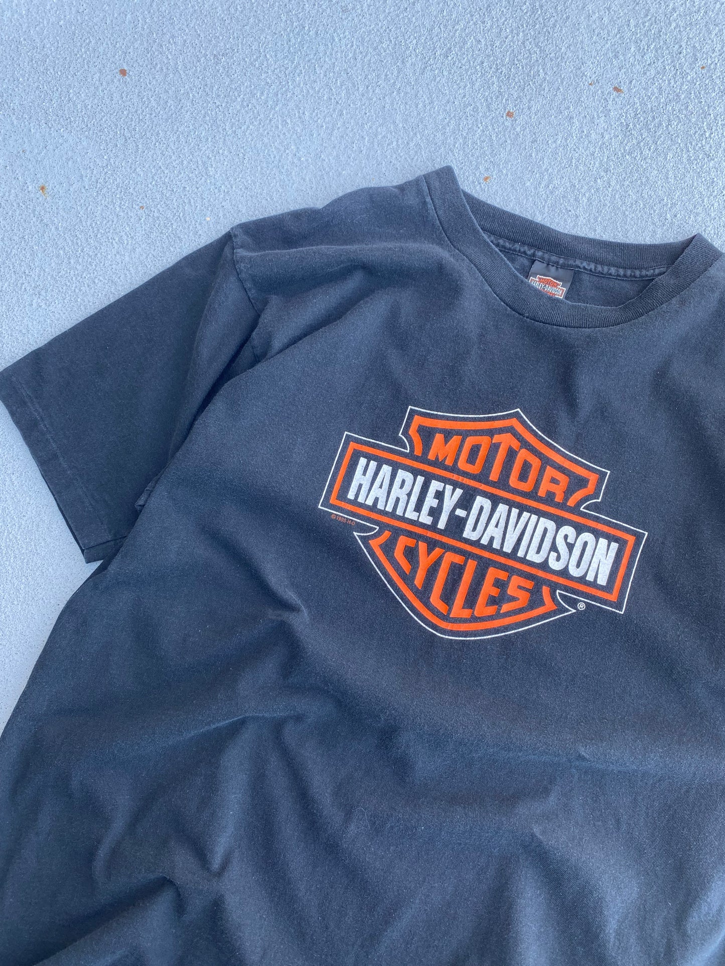 Vintage Harley Davidson shield logo shirt size XL