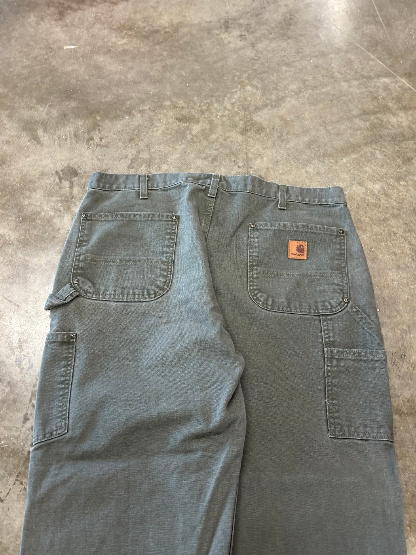 Green Carhartt Double Knees