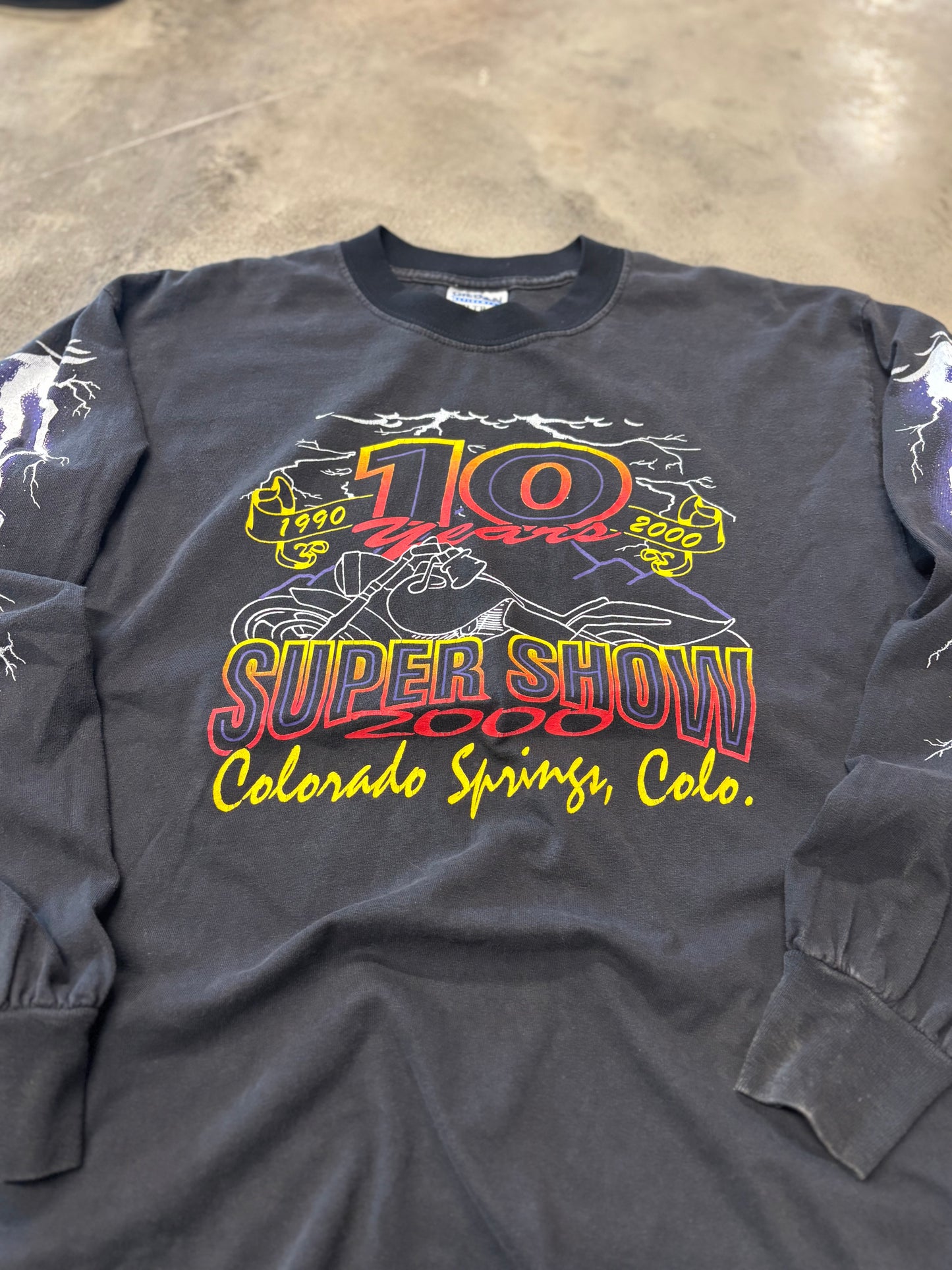 Vintage Sturgis Lightning shirt size large