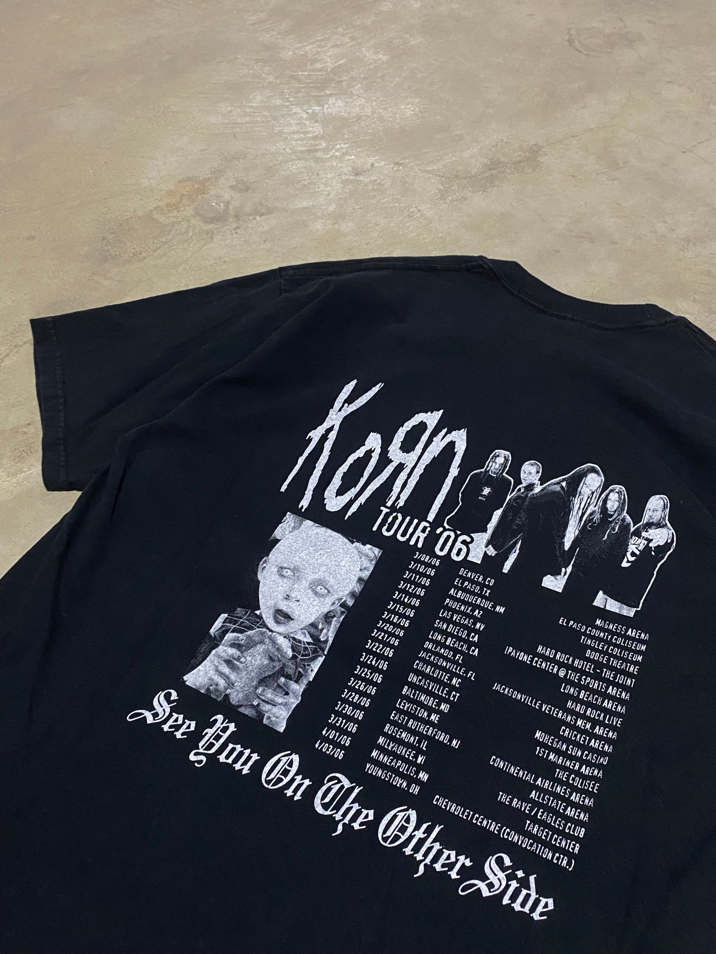 Korn See You on the other side Band shirt Size XL