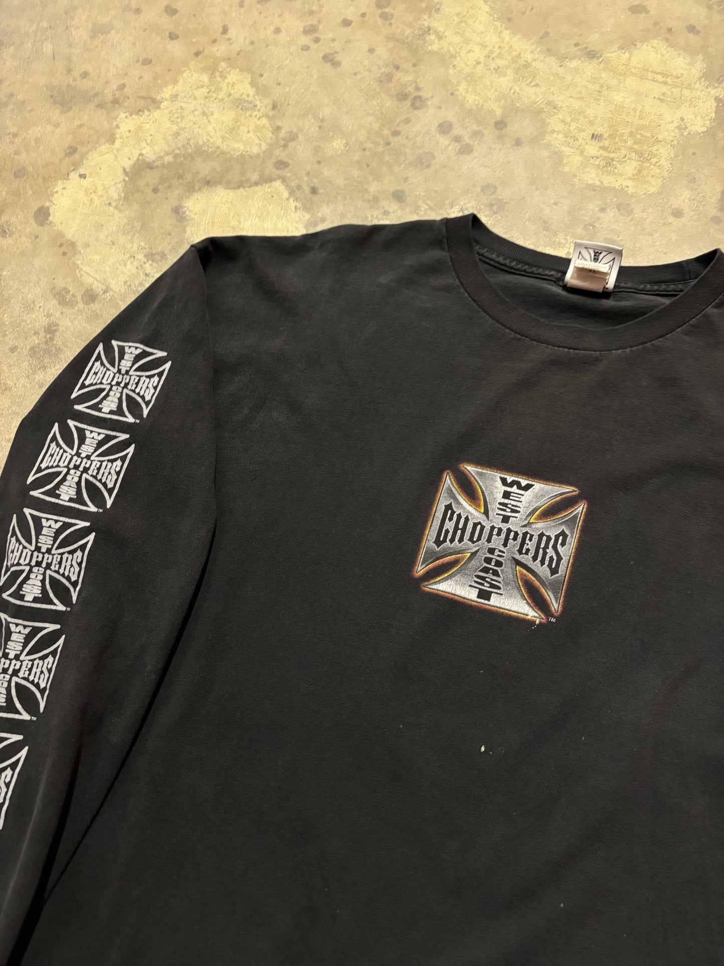 Vintage West Coast Choppers Iron long sleeve shirt size XL