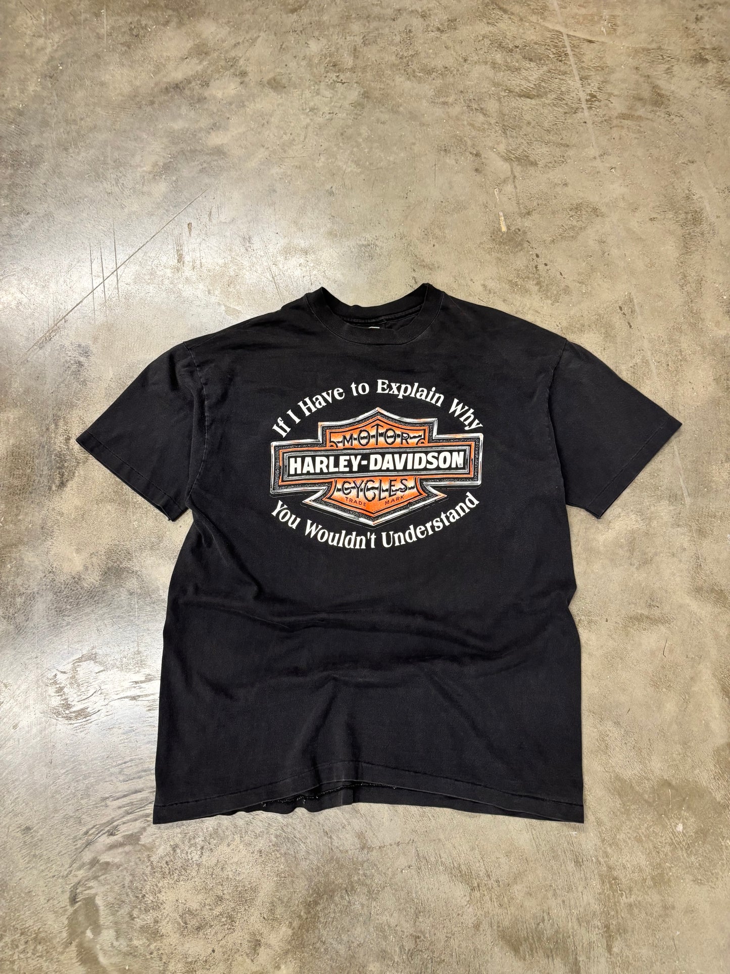 Vintage Harley Davidson if I have to explain shirt size xl