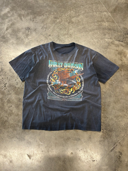 Vintage Harley Davidson Eagle fader shirt size xl