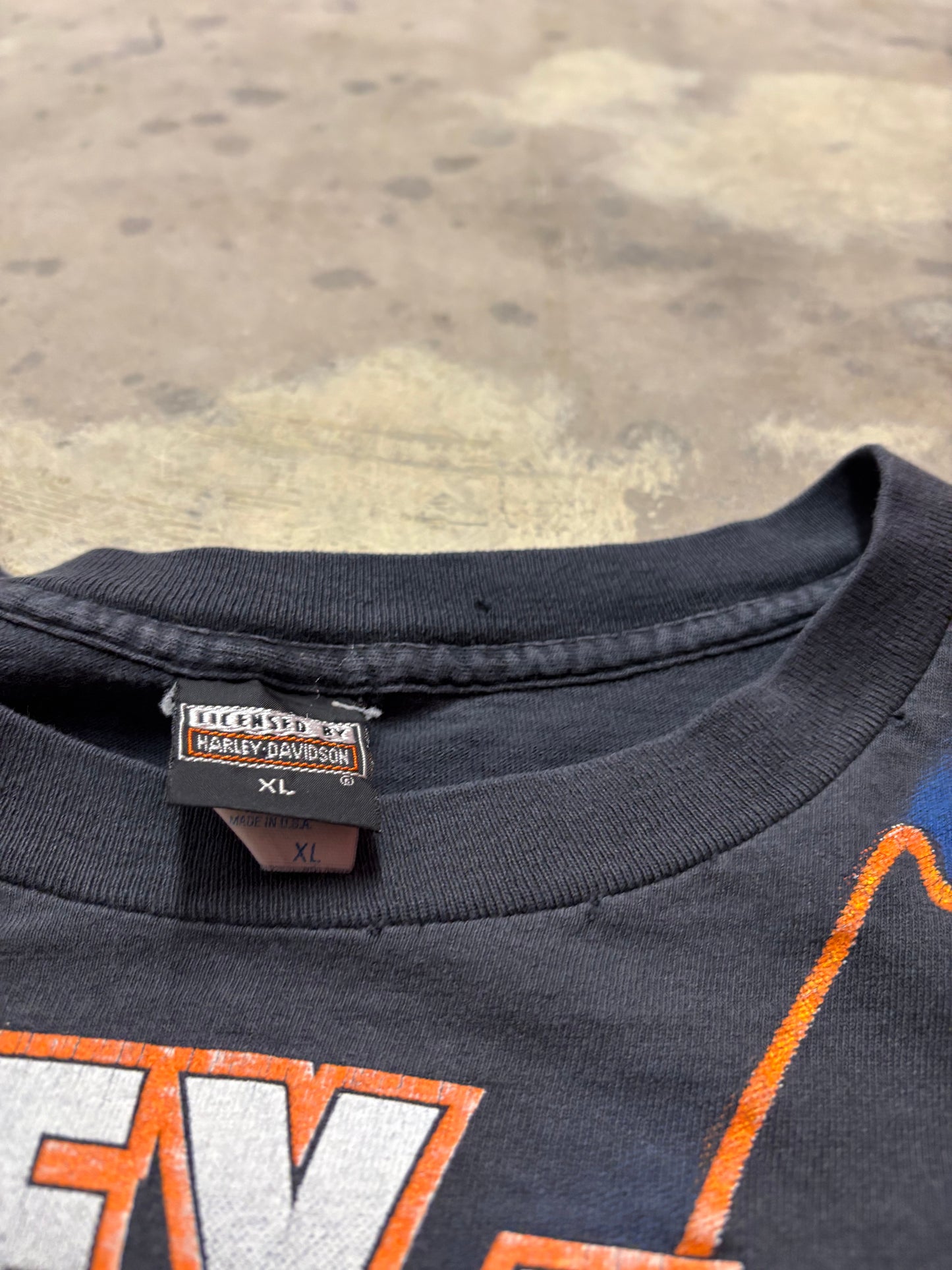 Vintage Harley Davidson Flying Eagle app shirt size extra large
