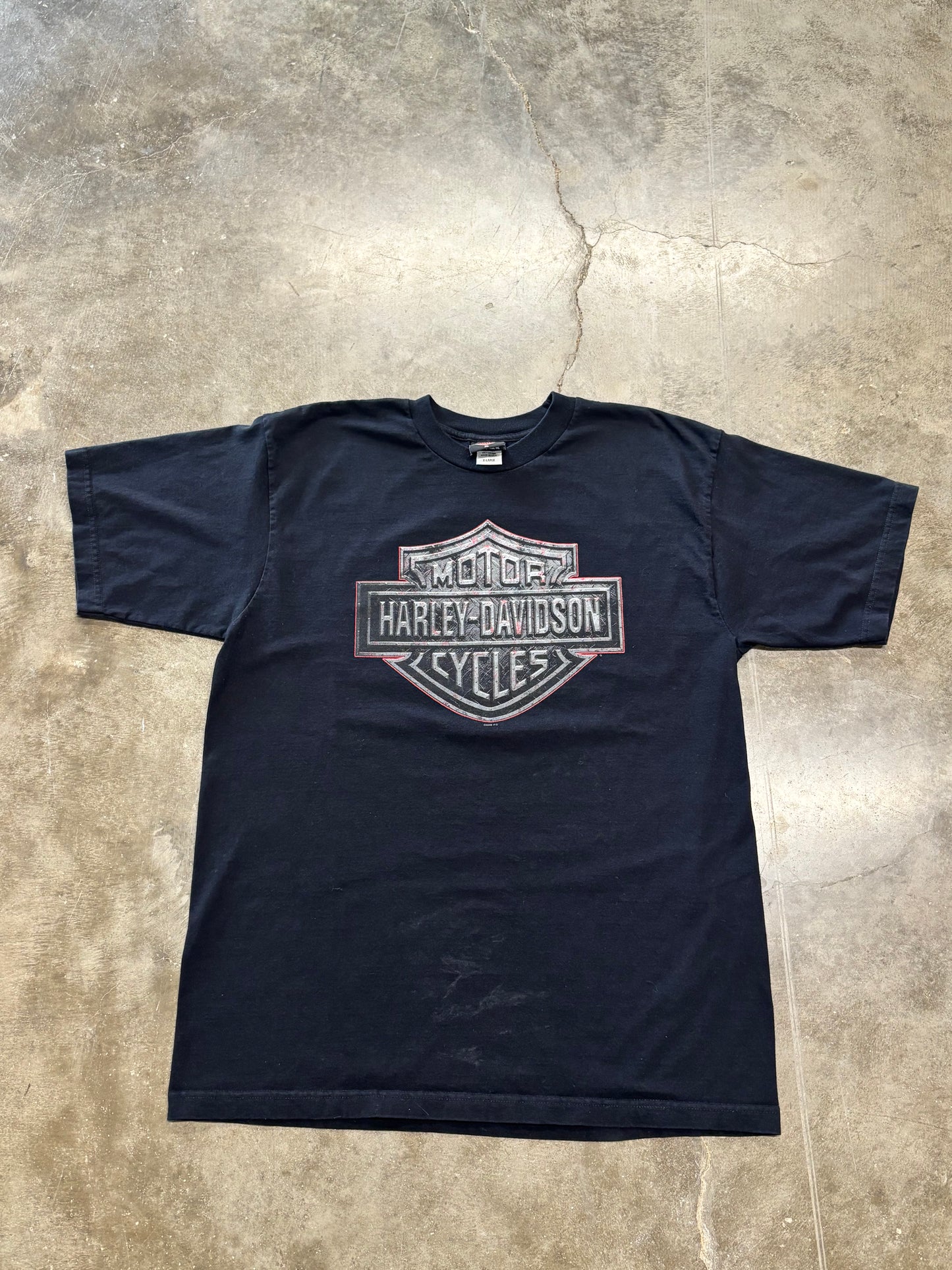 Vintage Harley Davidson Iron Cast shirt size xl