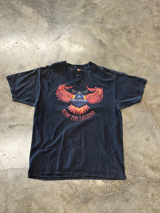 Vintage Harley Davidson ride the legend shirt size xl