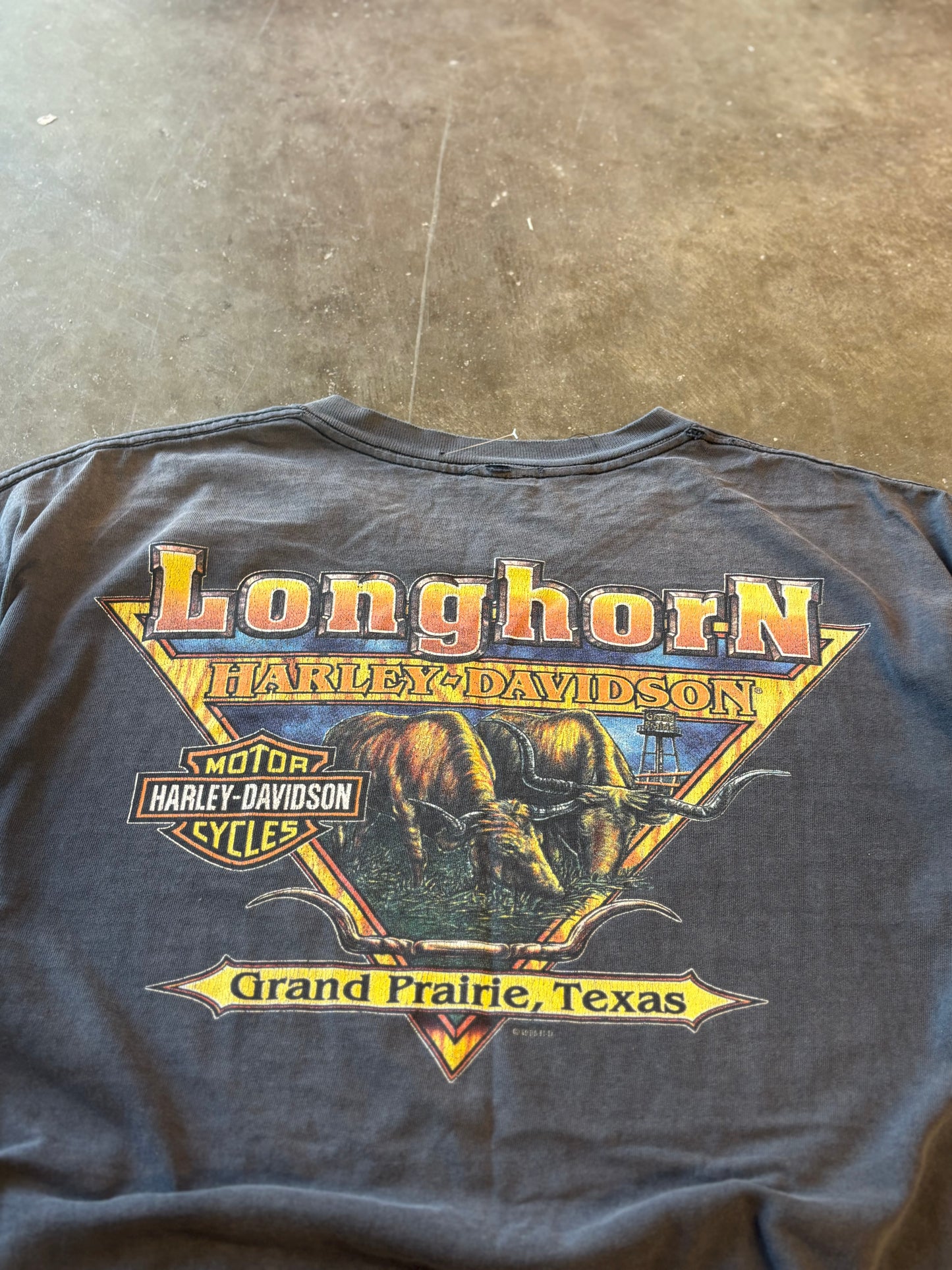 Vintage Harley Davidson JuSt Ride it faded shirt size XL