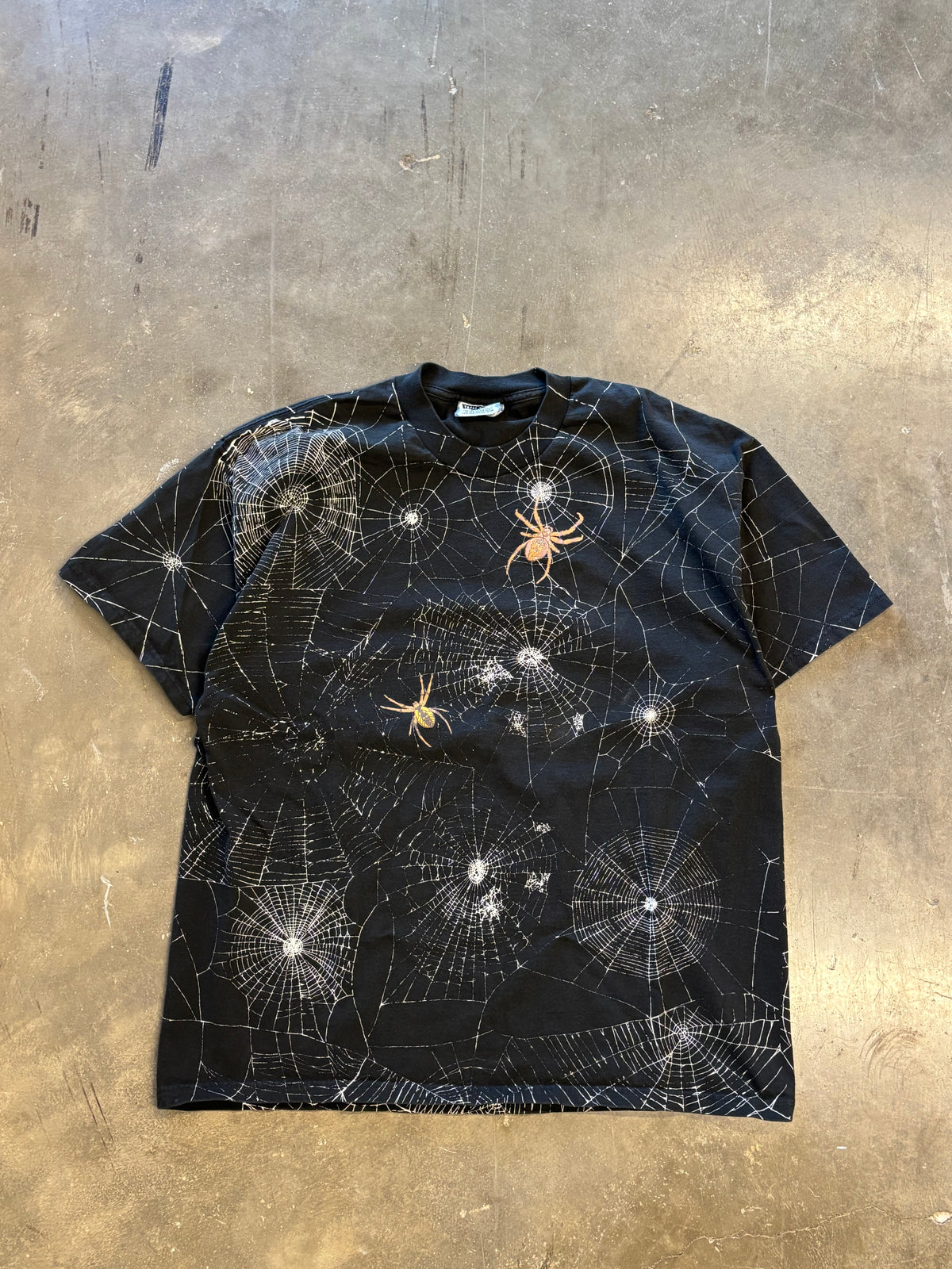 Vintage Spiderweb shirt size xl