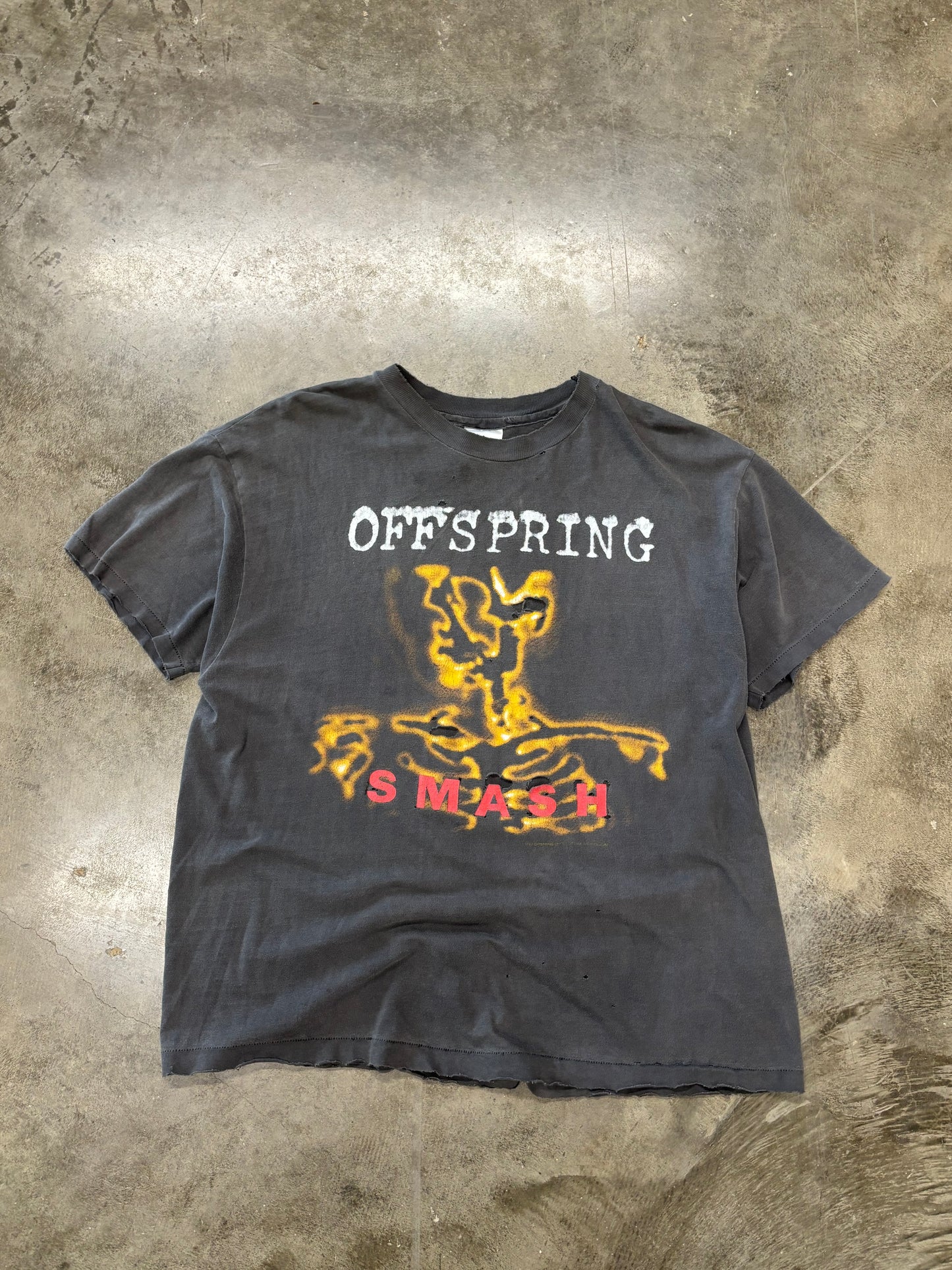 Vintage The Offspring smash shirt size xl smoked the fuck out