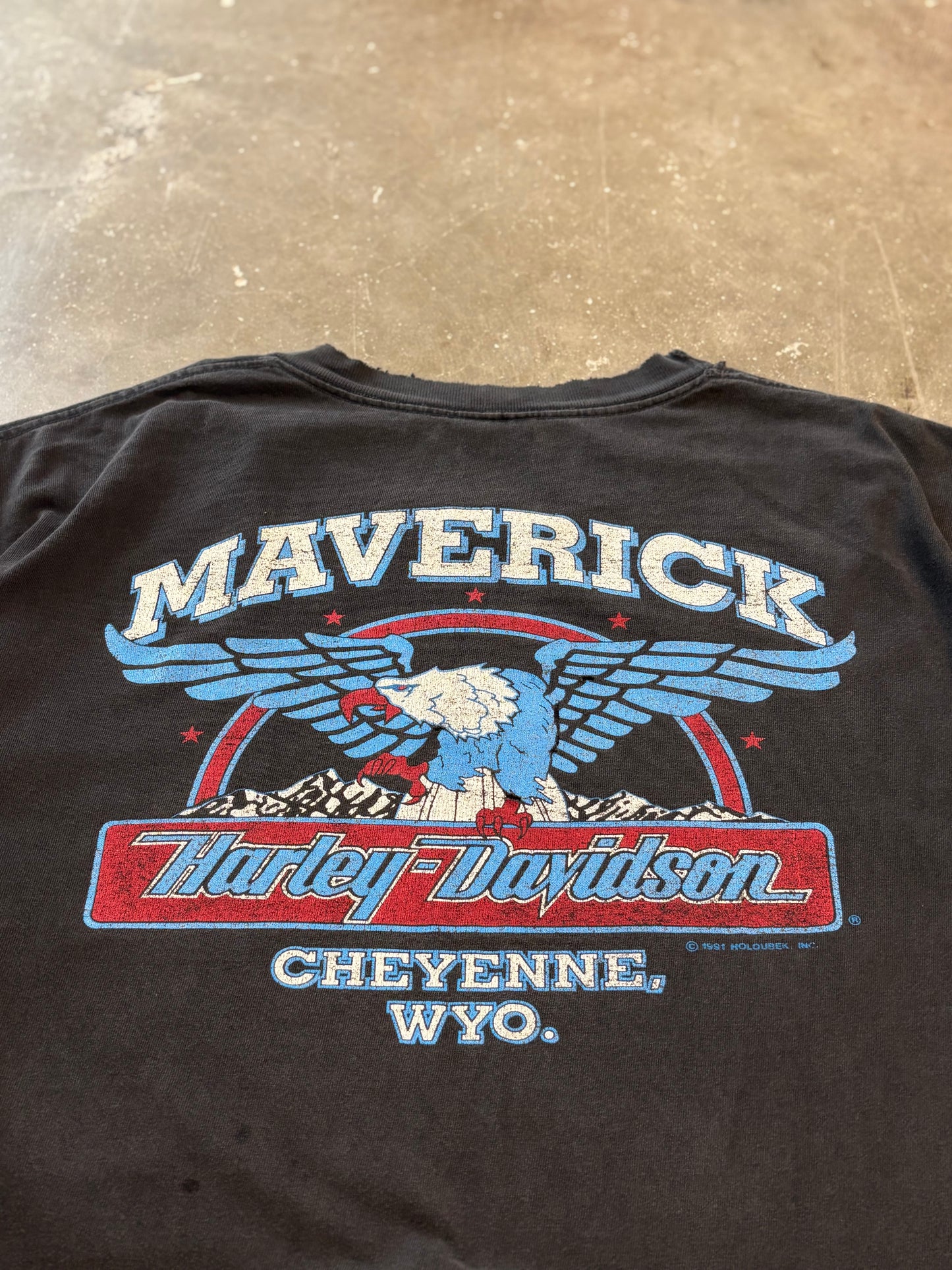Vintage Harley Davidson Chrome and Steel shirt size xl