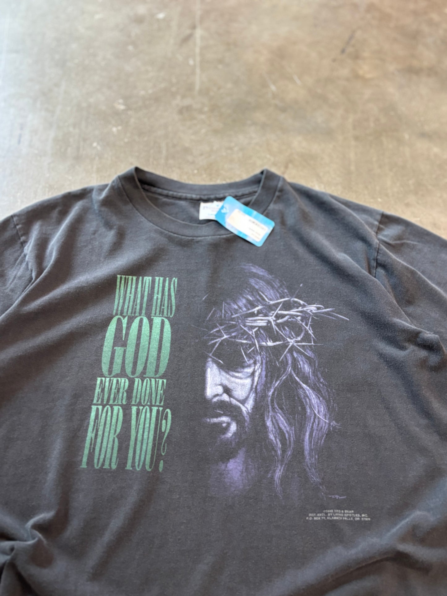 Vintage Jesus living epistles shirt size large