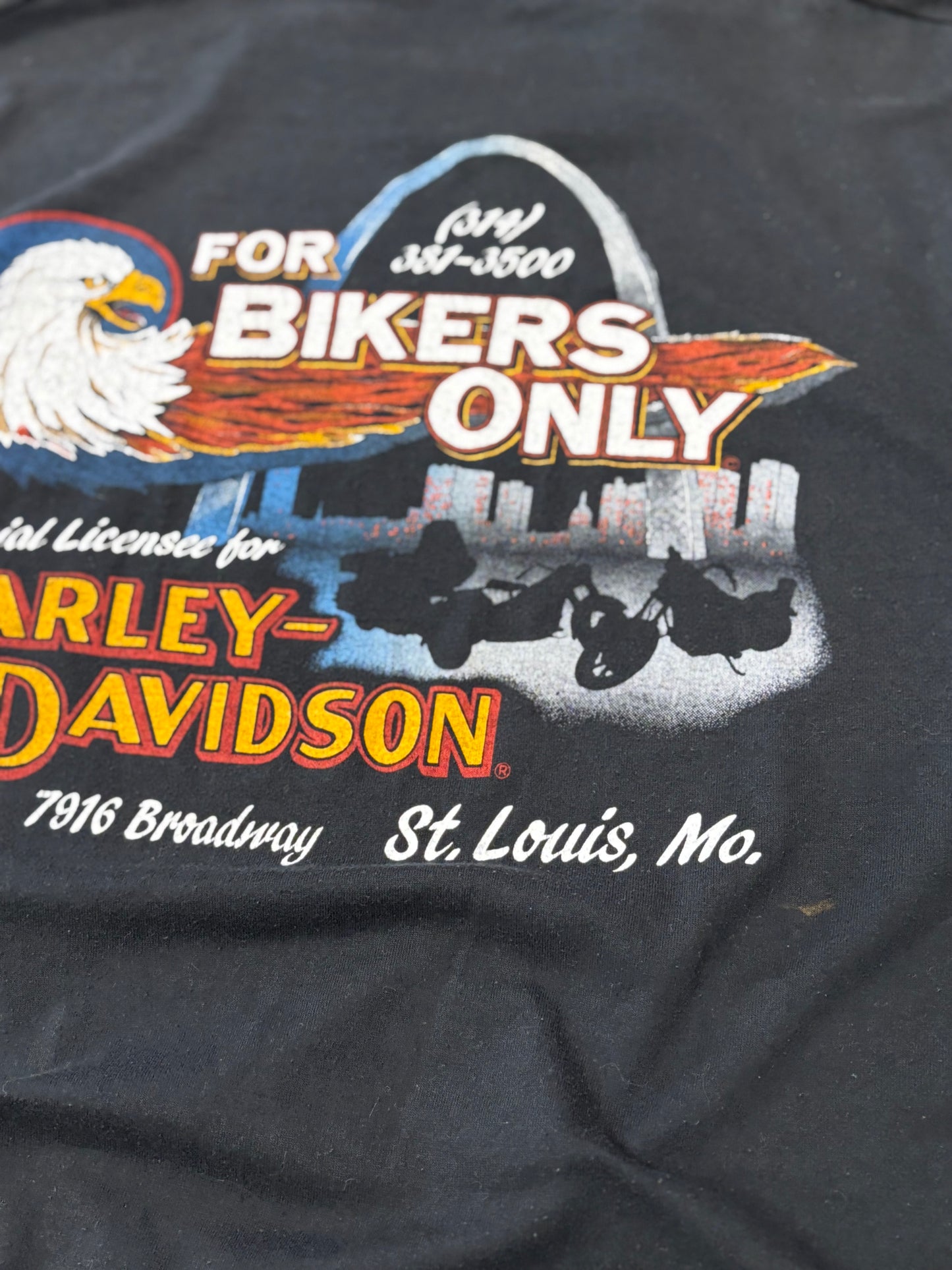 Vintage Harley Davidson for bikers only size xl