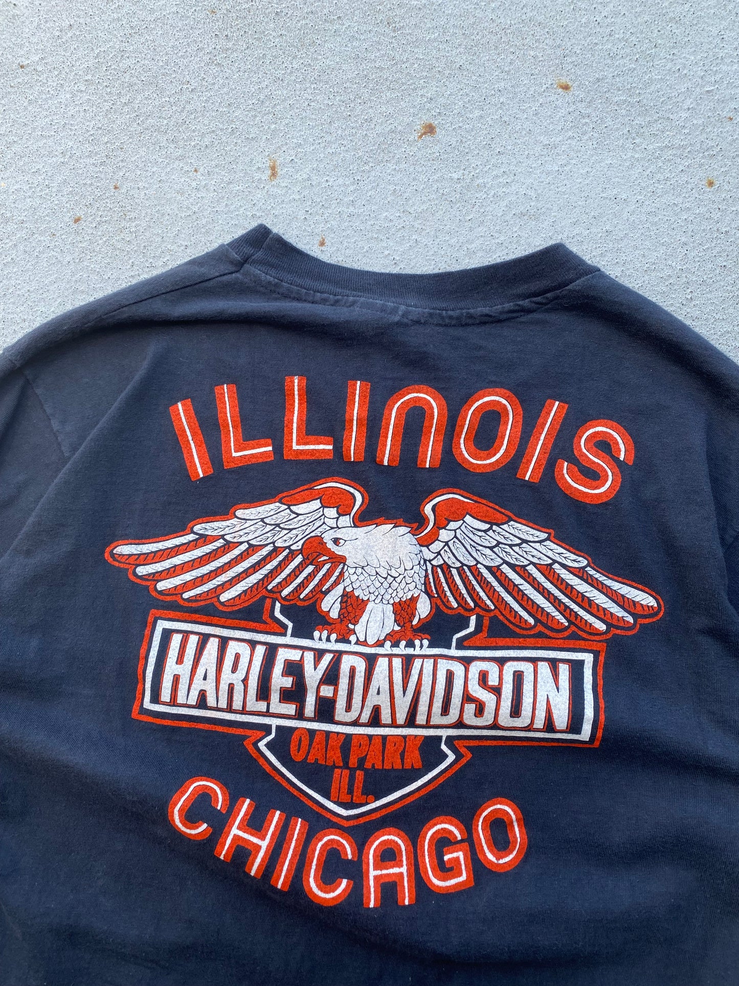 Vintage 80’s Harley Davidson Eagle shirt Size Large