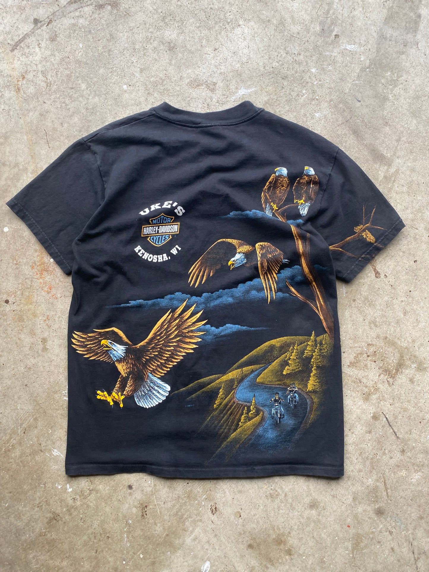 Vintage Harley Davidson Soaring Eagle shirt size medium