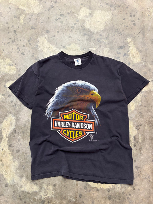 Vintage Harley Davidson big eagle shirt size large