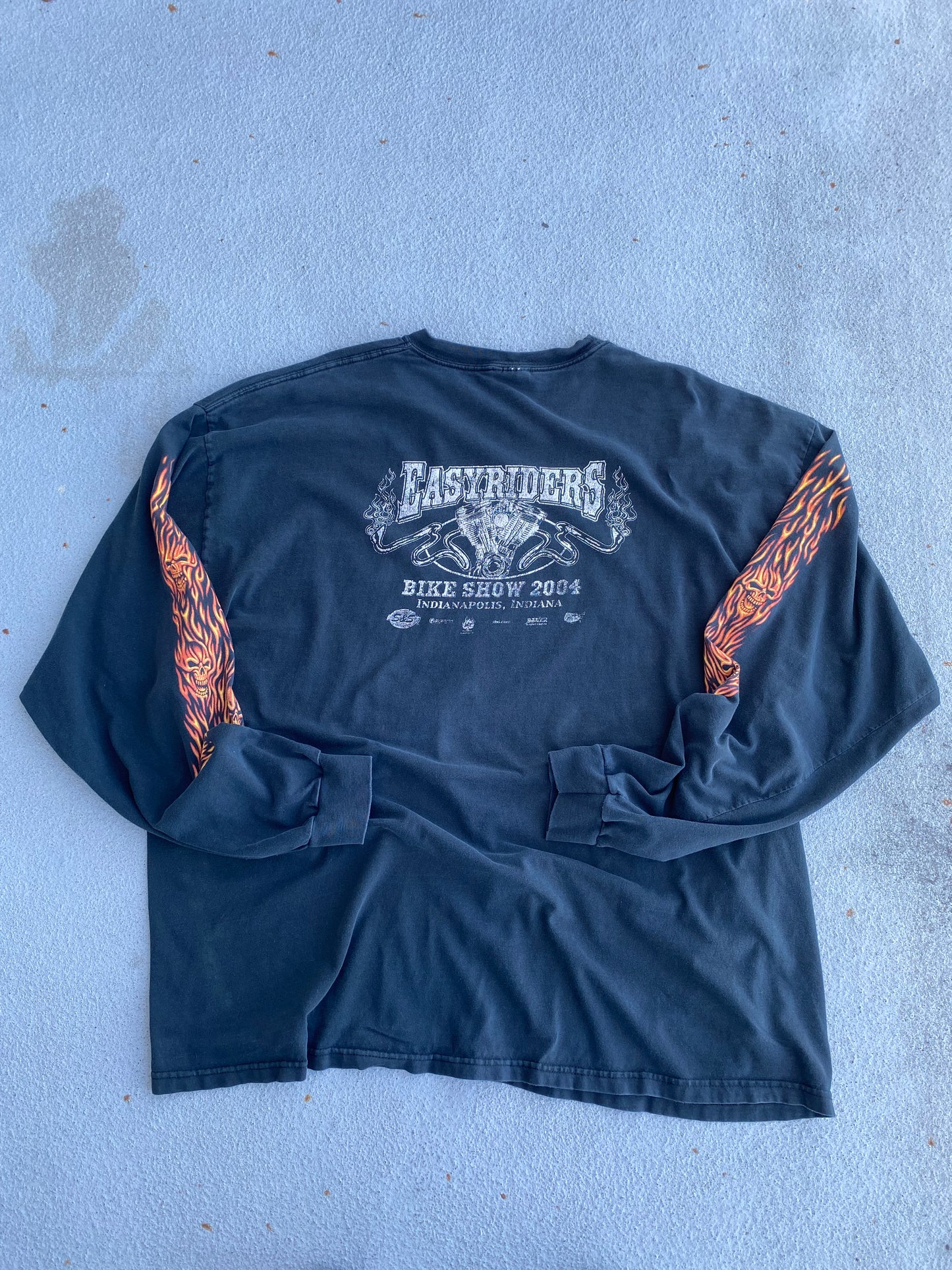Vintage Easyriders Skull Pile shirt size 3xl