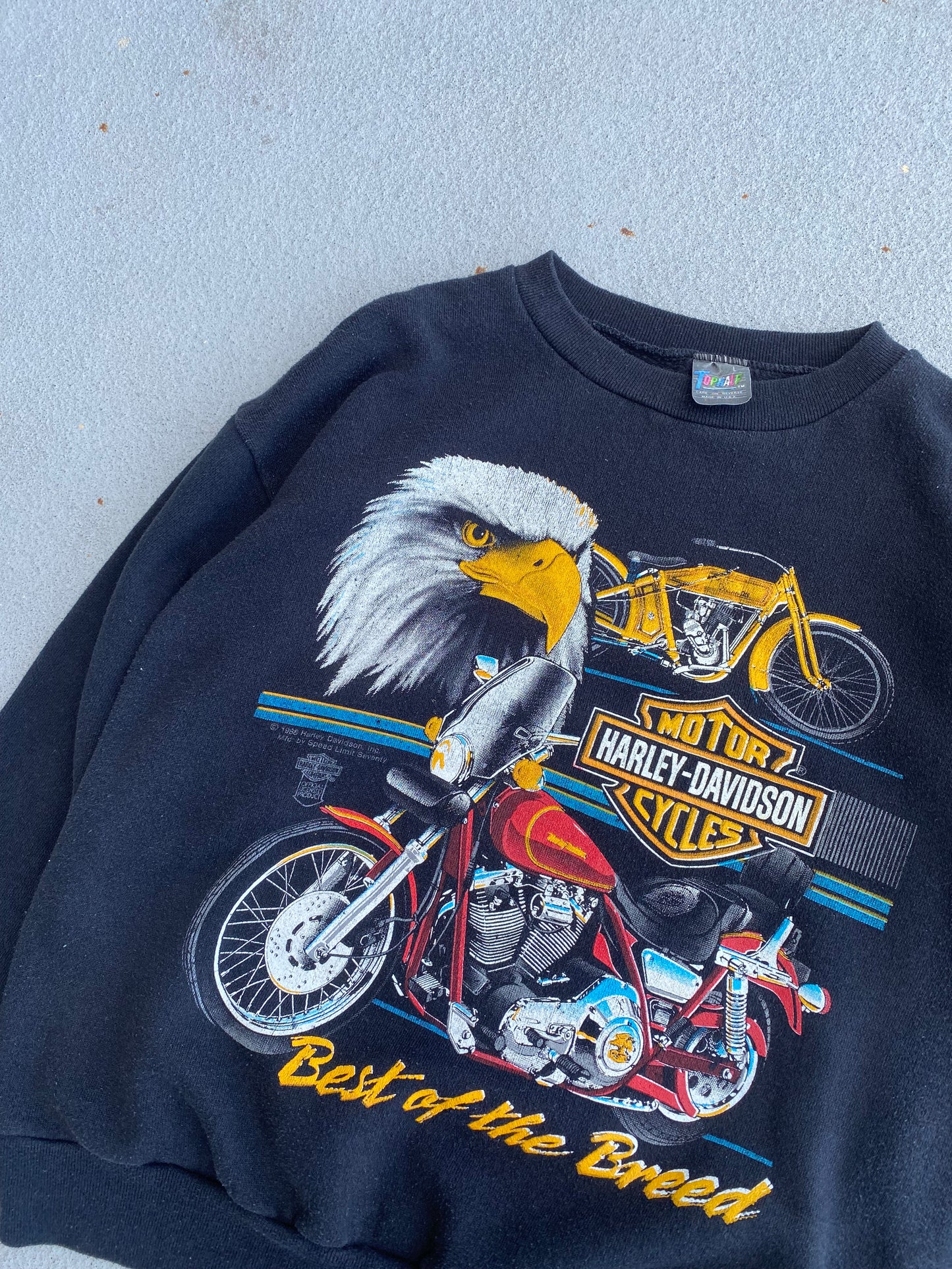 Vintage 1986 Harley Davidson Sweatshirt size large