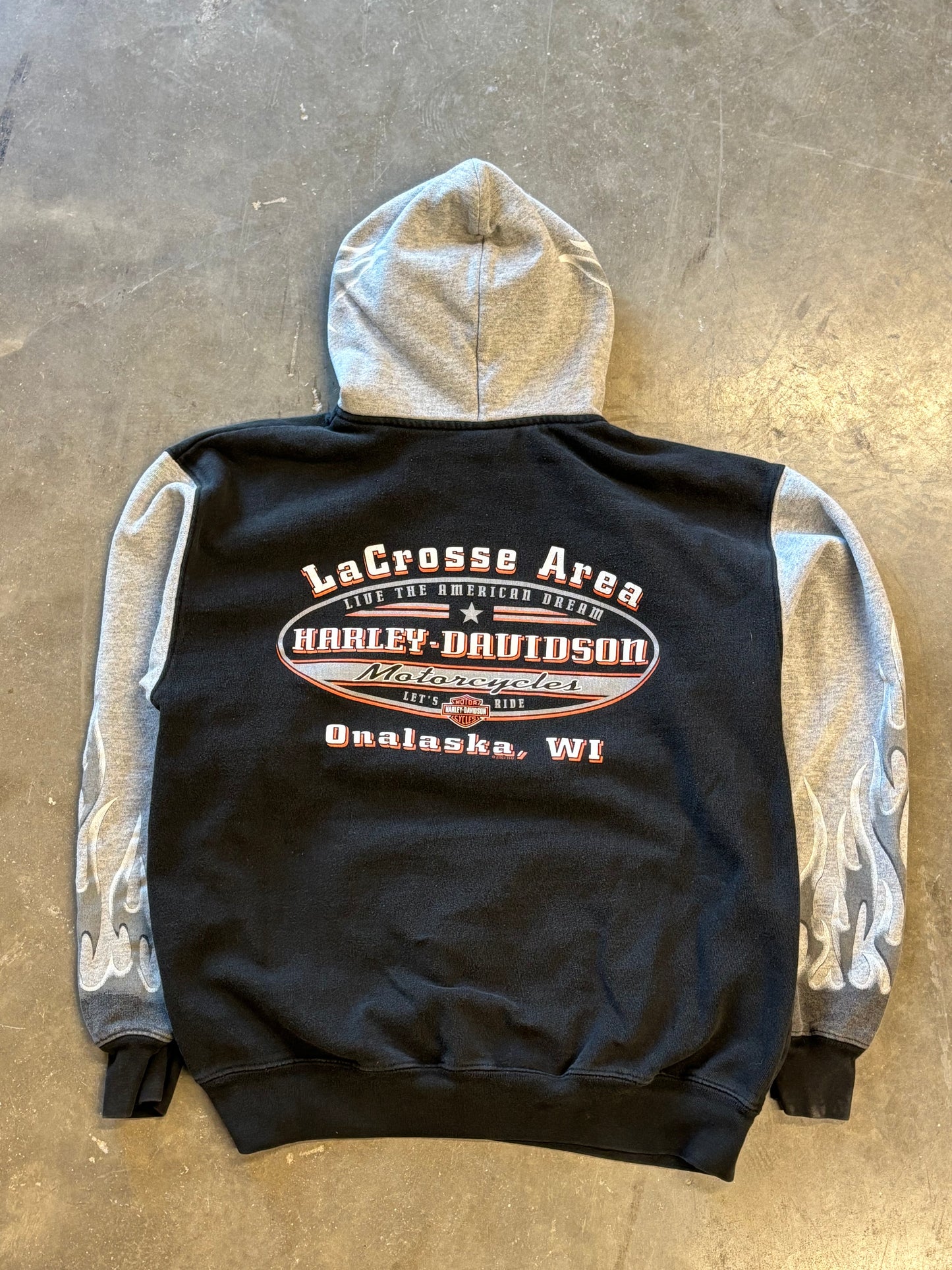 Vintage Harley inferno hoodie size medium